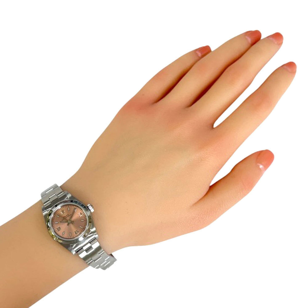 Montre Rolex Oyster Perpetual 76080 Rose avec cadran de 24 mm