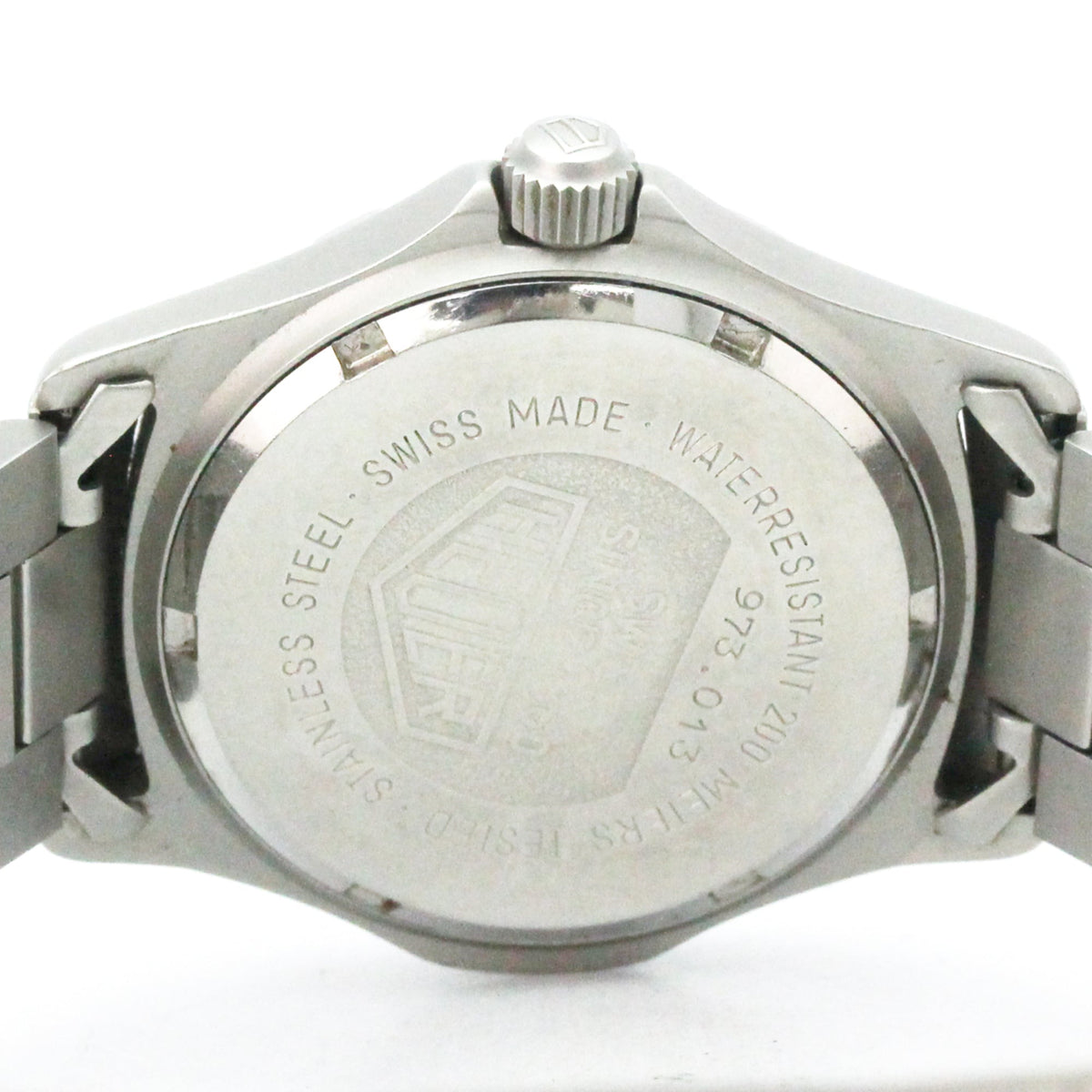 TAG Heuer Professional 973013 Horloge met zwarte wijzerplaat, 34 mm