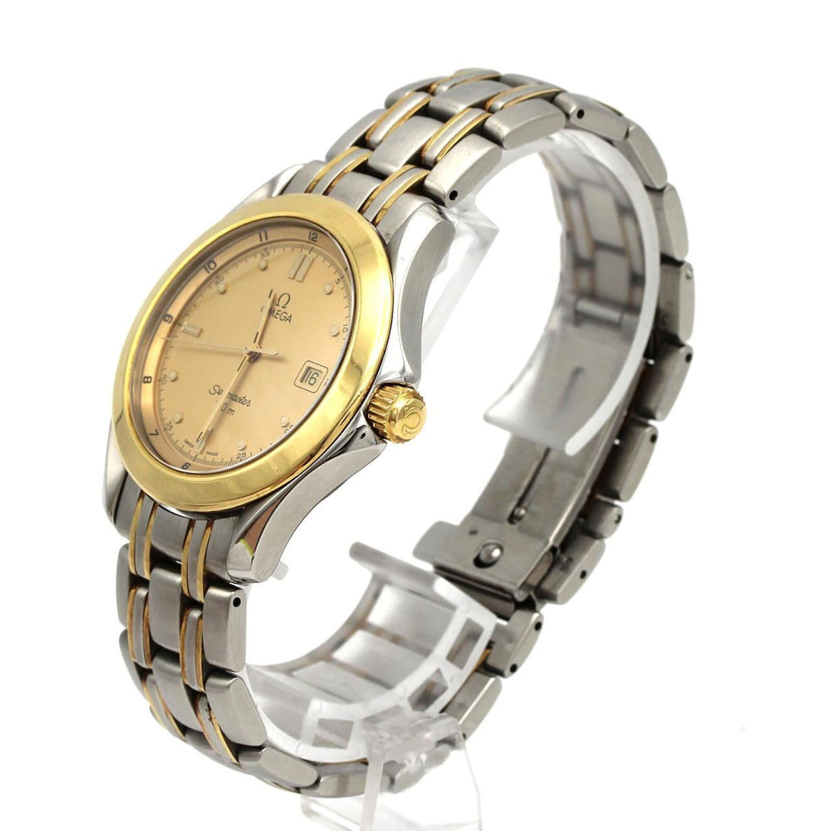Omega Seamaster 120 2311.1 Horloge met gouden wijzerplaat, 36 mm