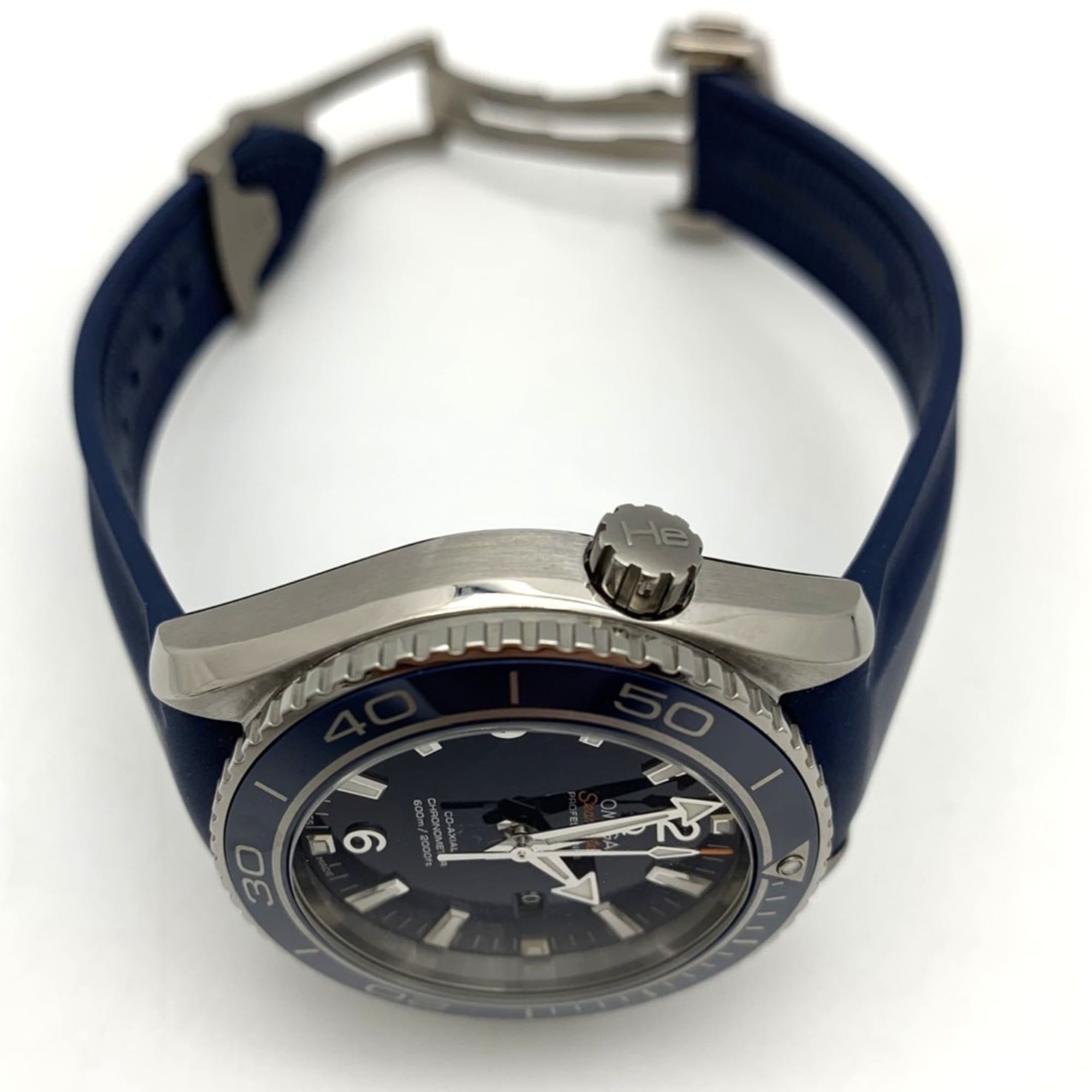 Montre Pour Hommes OMEGA Seamaster Planet Ocean Date 600M 232.92.38.20.03.001Automatique Co-Axial, bleue, ITWZCT9XJGYM