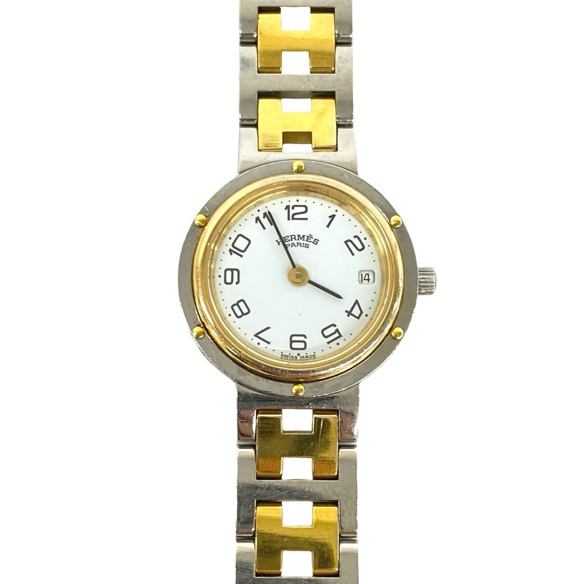 Hermes Clipper Dial 23mm Watch