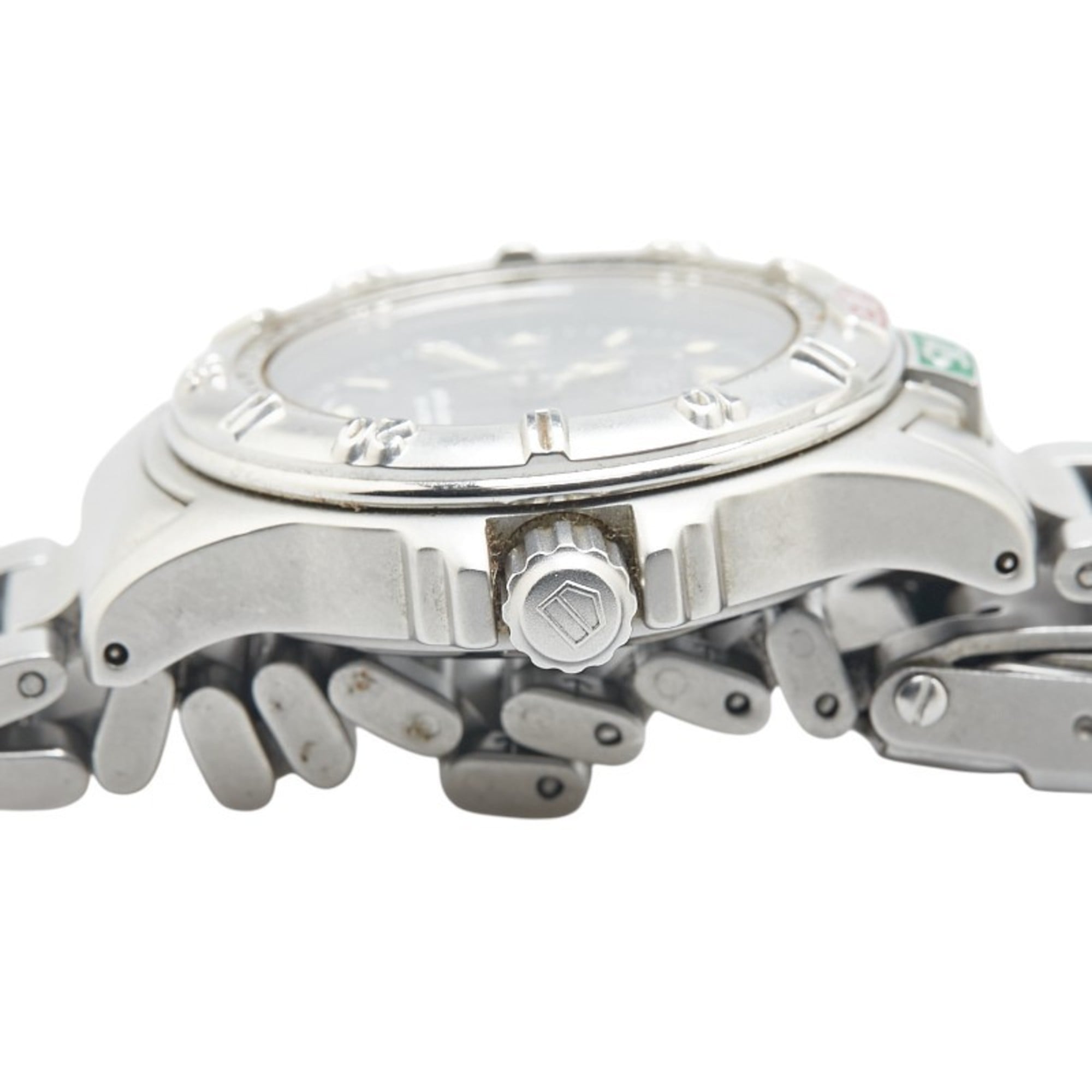 TAG Heuer Uhr der Serie 4000, Modell WF1411-0Quarz graues Zifferblatt, Edelstahl, Damenuhr, HEUER
