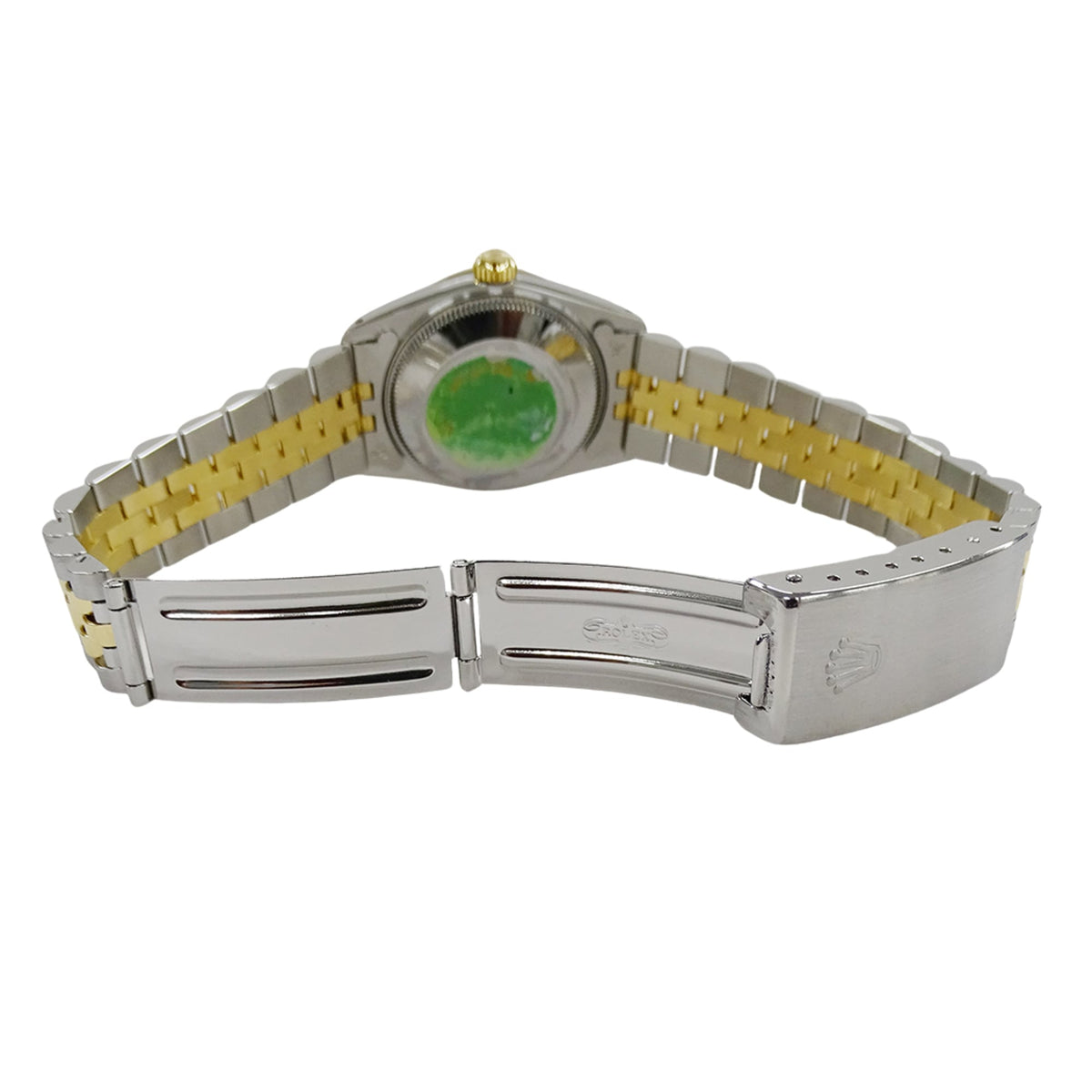 Rolex Datejust 68273 95, goldenes Zifferblatt, 30 mm Uhr