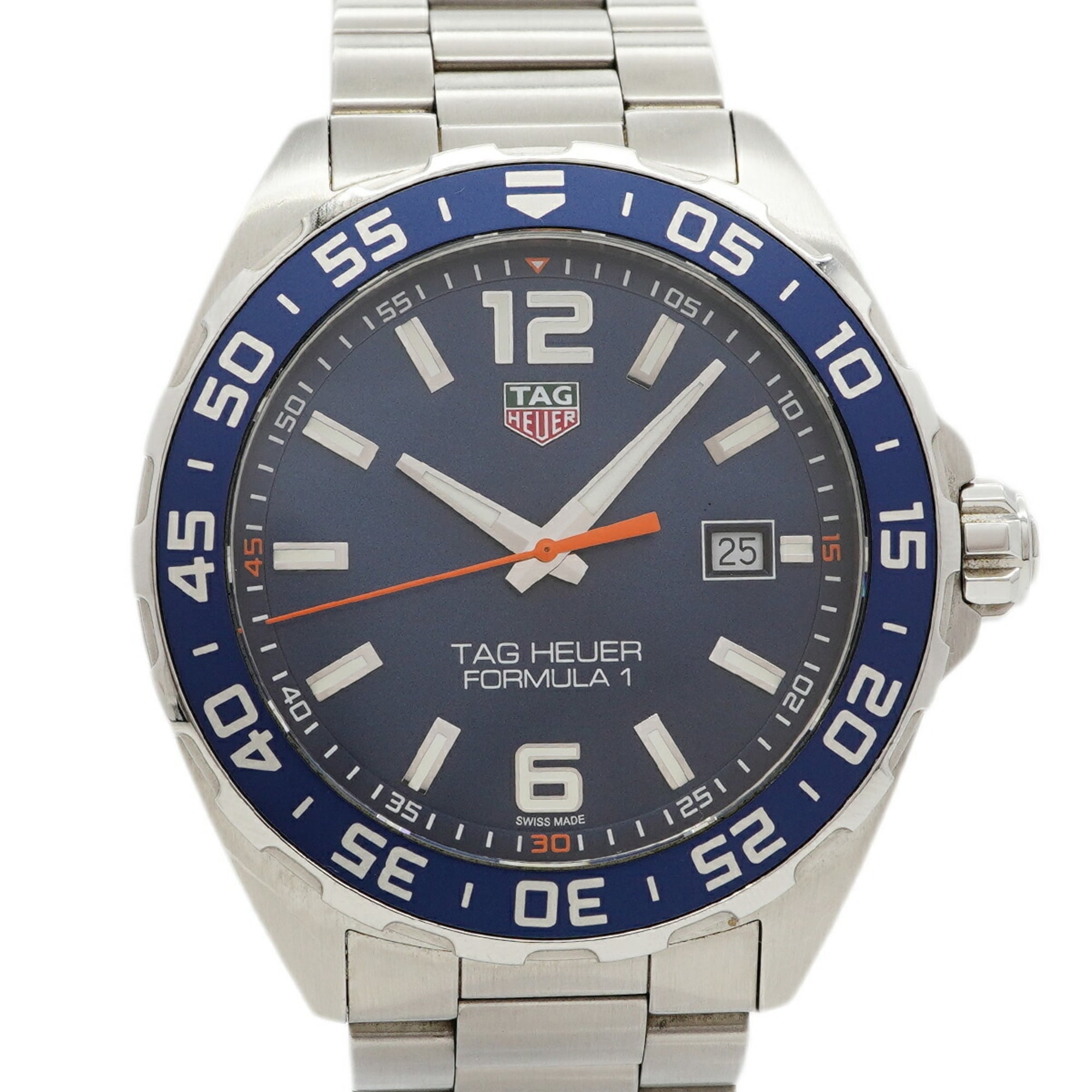 TAG Heuer Formula 1 WAZ1010 Blue Dial 43mm Watch