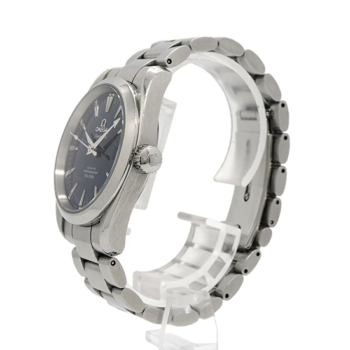 Omega Seamaster Aqua Terra 2504.8, blaues Zifferblatt, 36 mm Uhr
