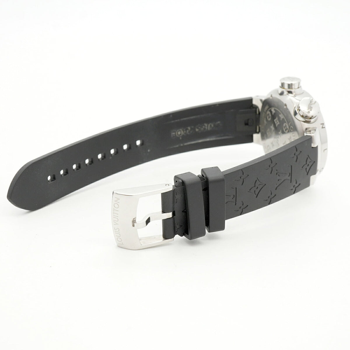 Louis Vuitton Tambour Diving Q131M Silver Dial 34mm Watch