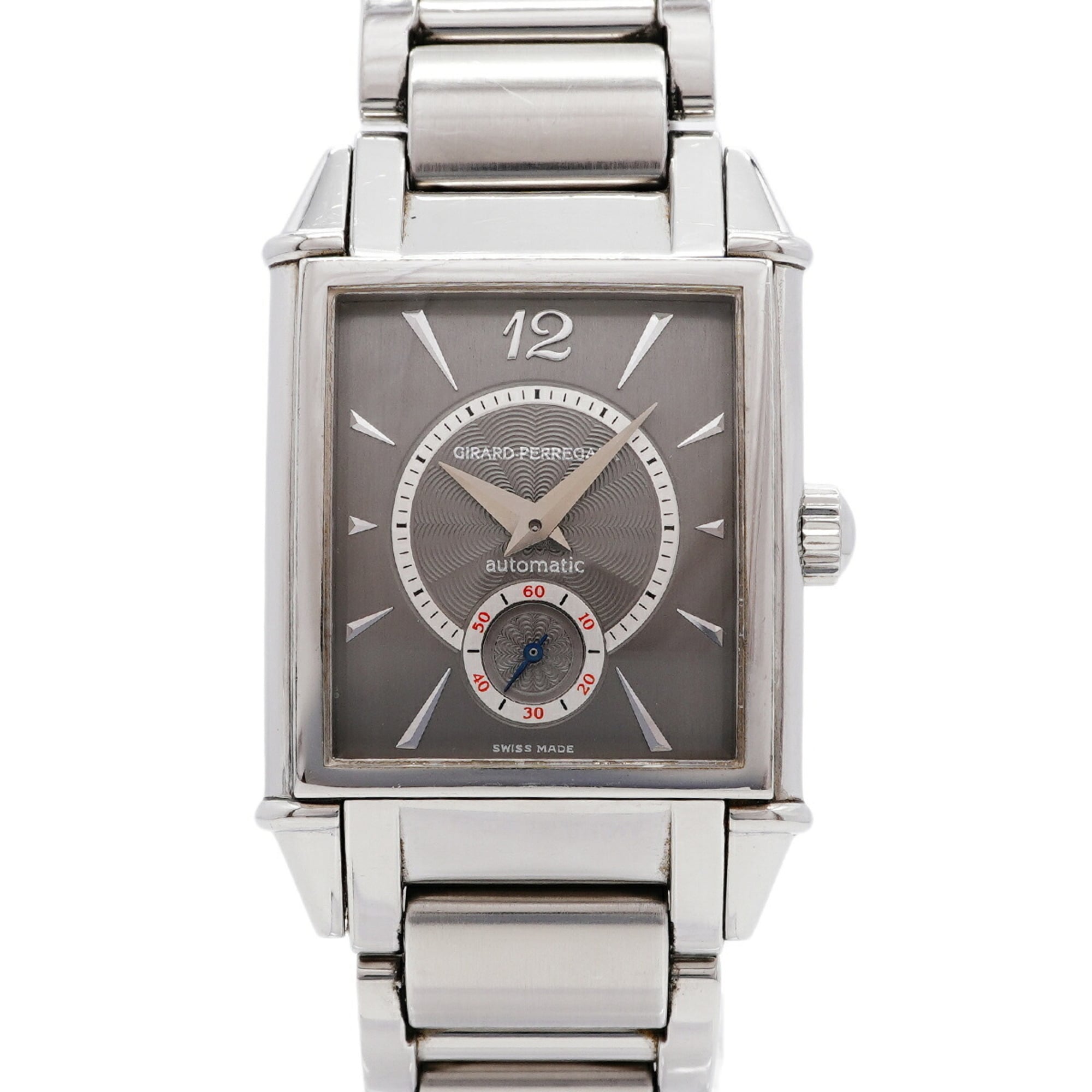 Montre Girard-Perregaux 1945 2593, cadran gris, 28 mm