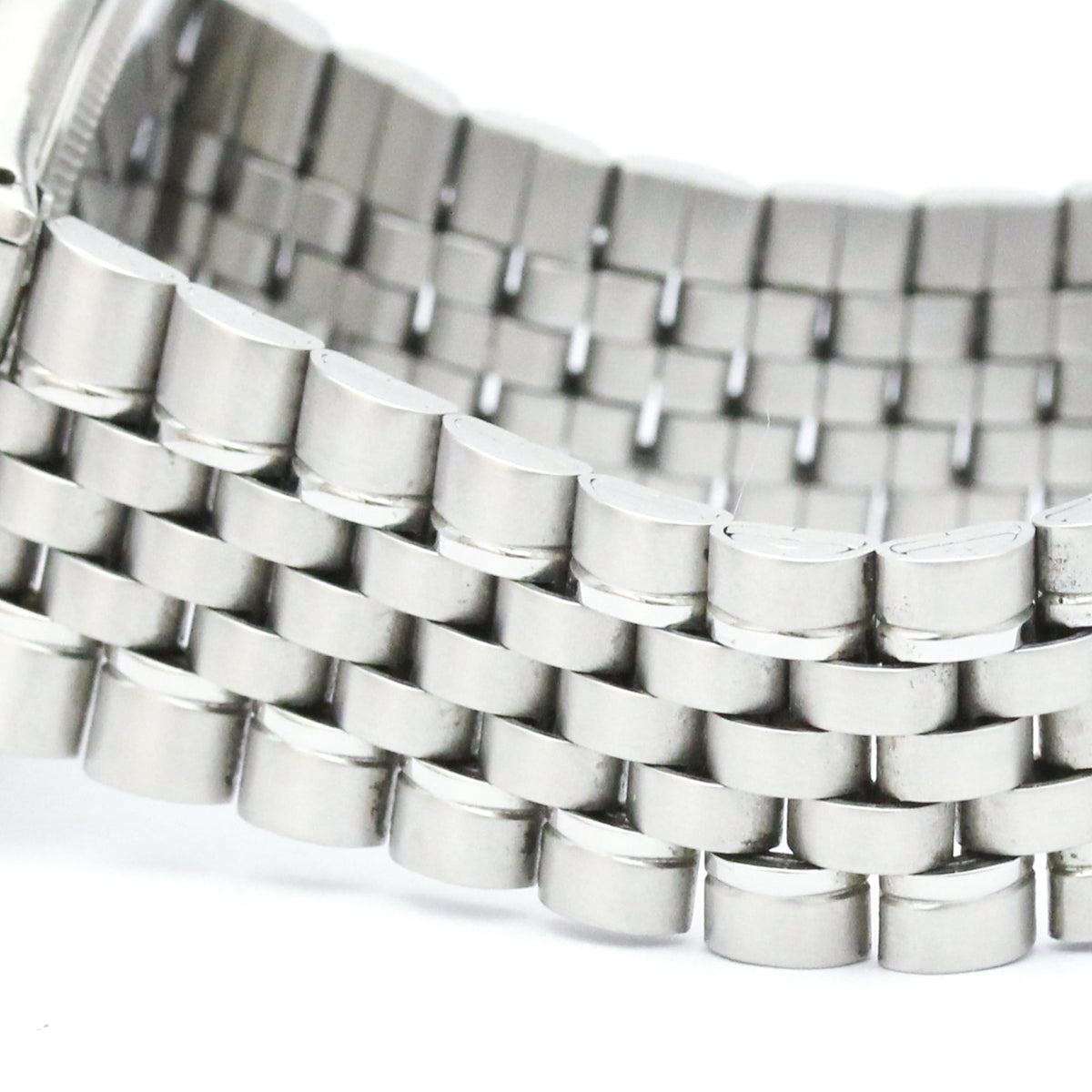 Rolex Airking 5500 Silber Zifferblatt 34 mm Uhr