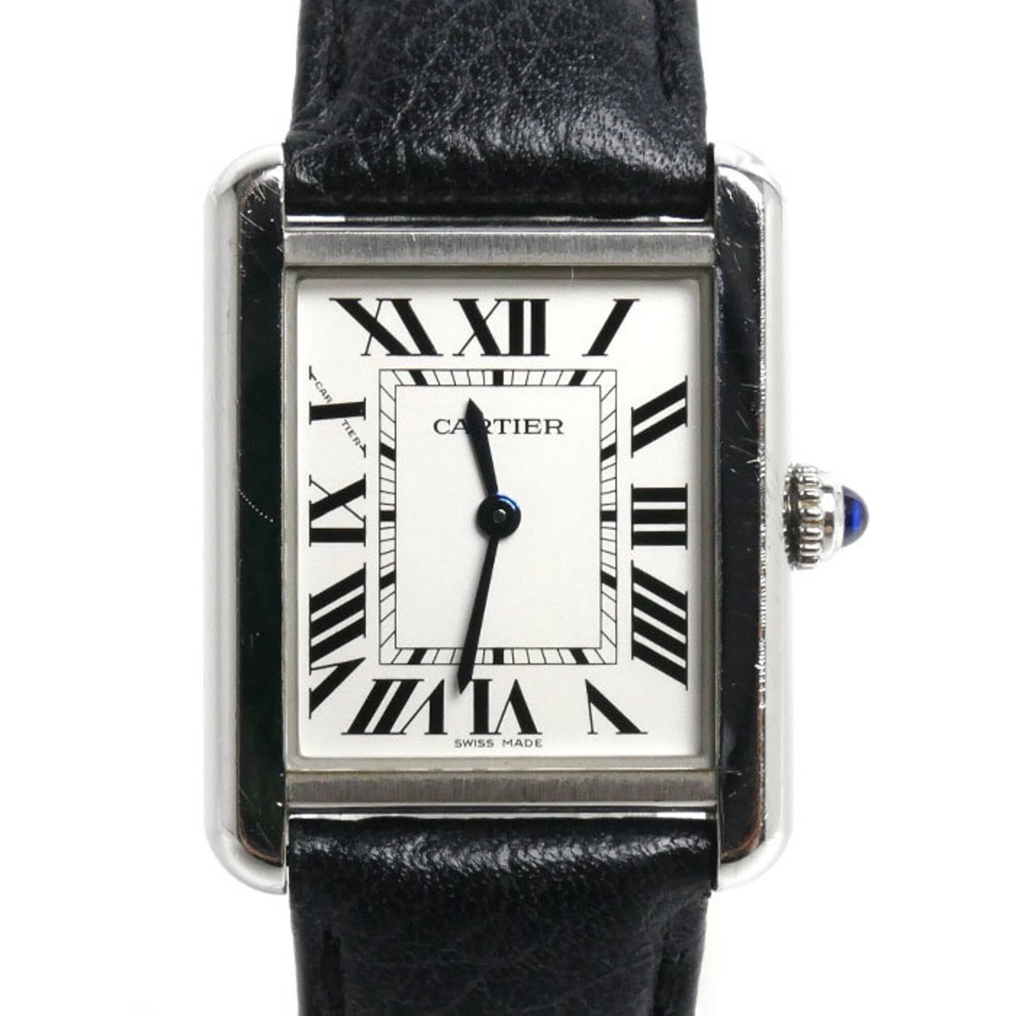 Cartier Cartier Tank Solo SM Battery-Powered WSTA0030 Silver Dial 24mm Watch
