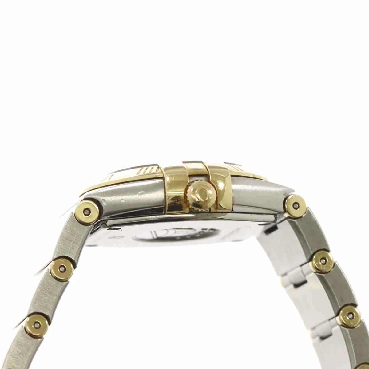 Omega Constellation 123 20 24 60 55 001 Weiß Gehäuse Zifferblatt 24 mm Uhr