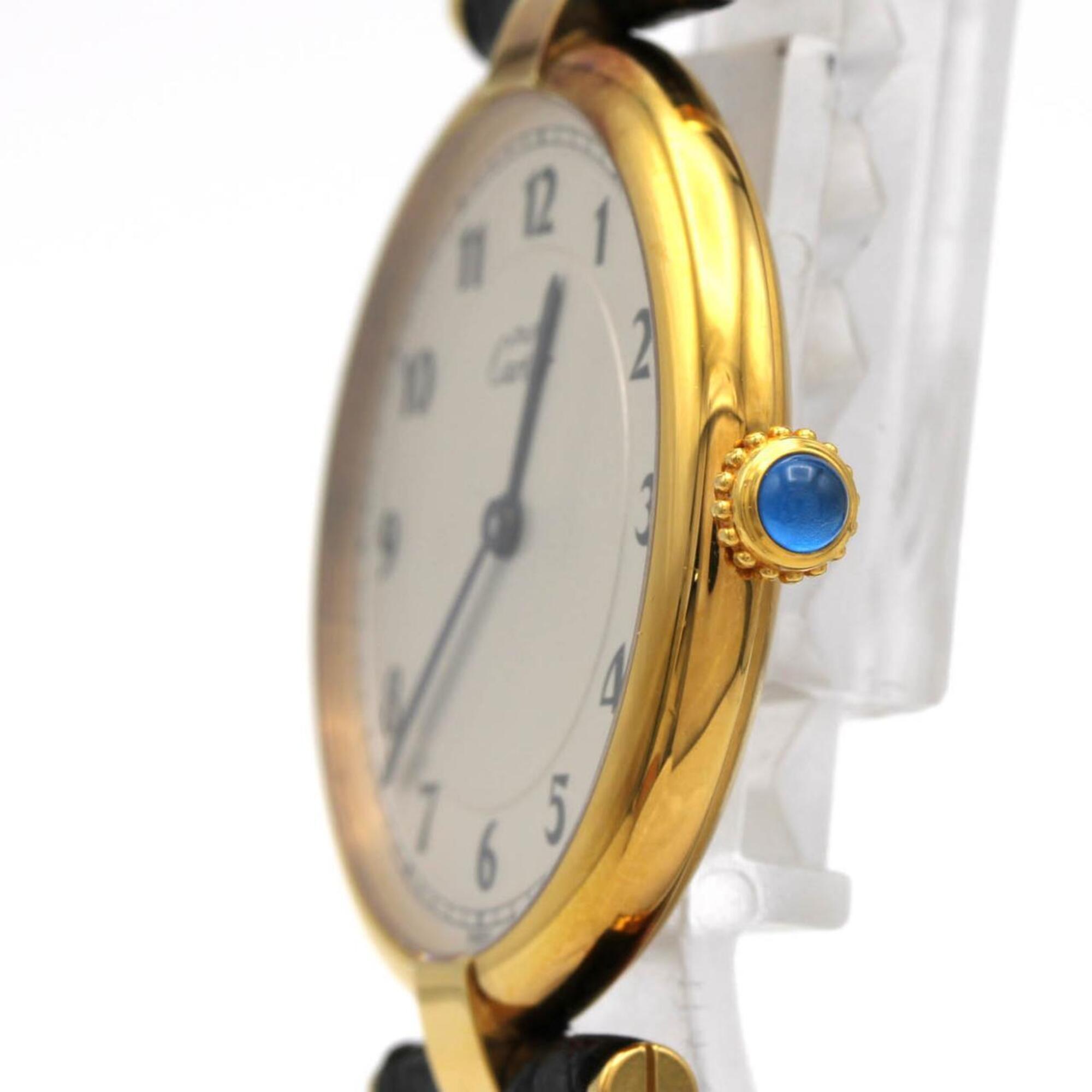 Montre Cartier Must VLC LM W1001754, cadran argenté, 30 mm