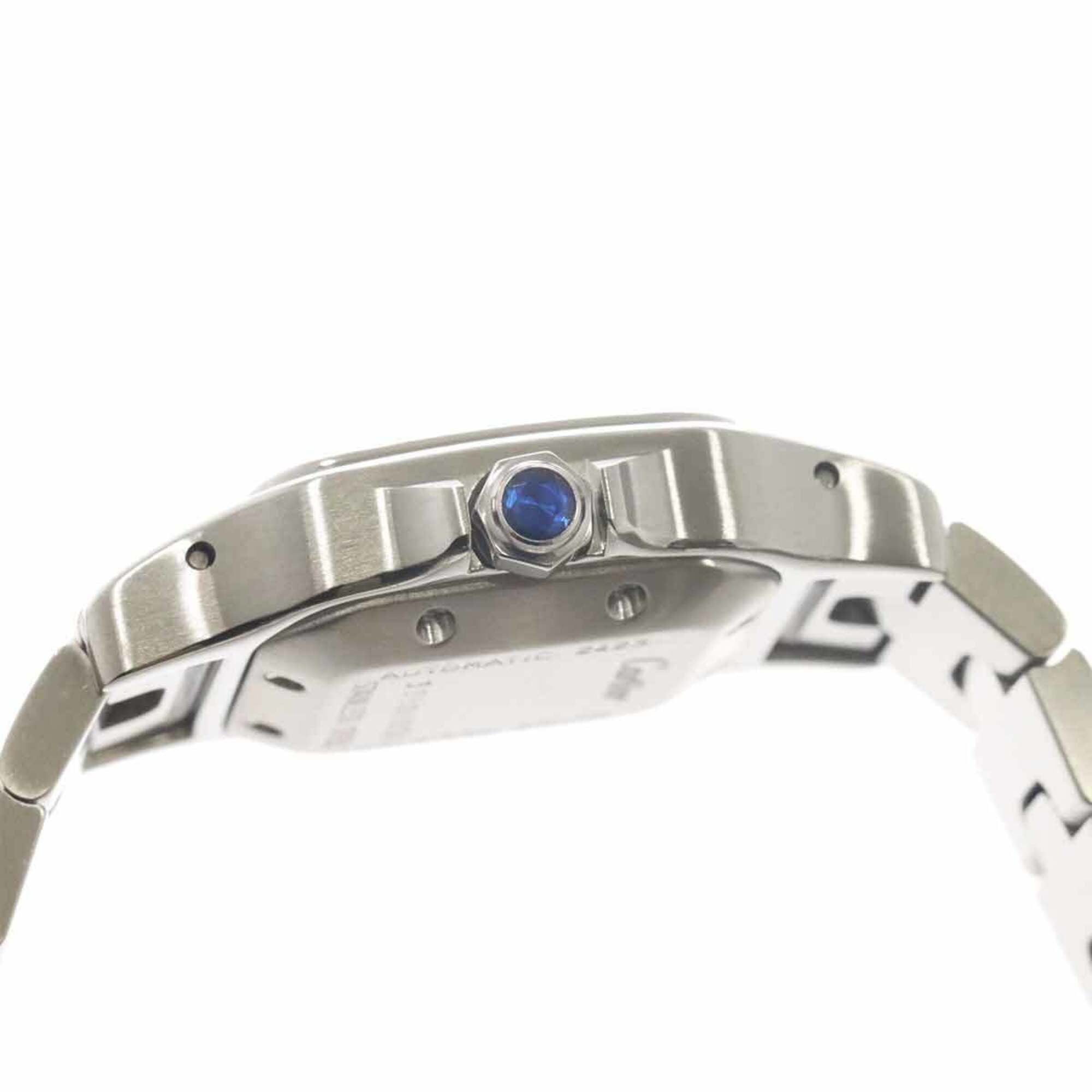 Cartier Santos Galbee SM W20044D6 Silver Dial 24mm Watch