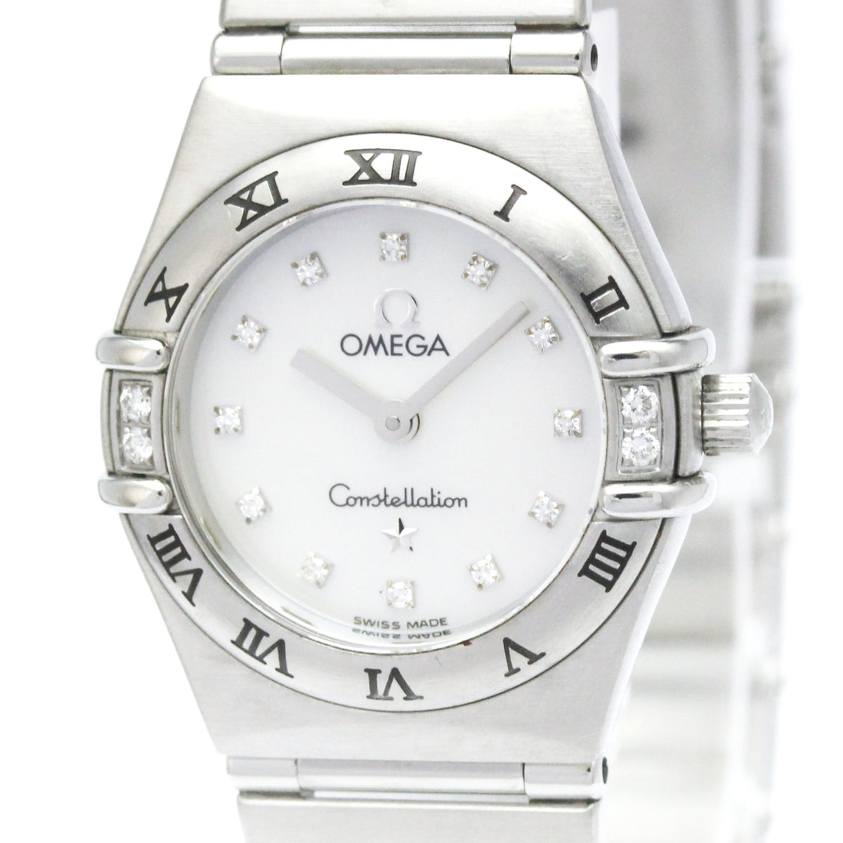 Omega Constellation 1566.76 White shell Dial 22mm Watch