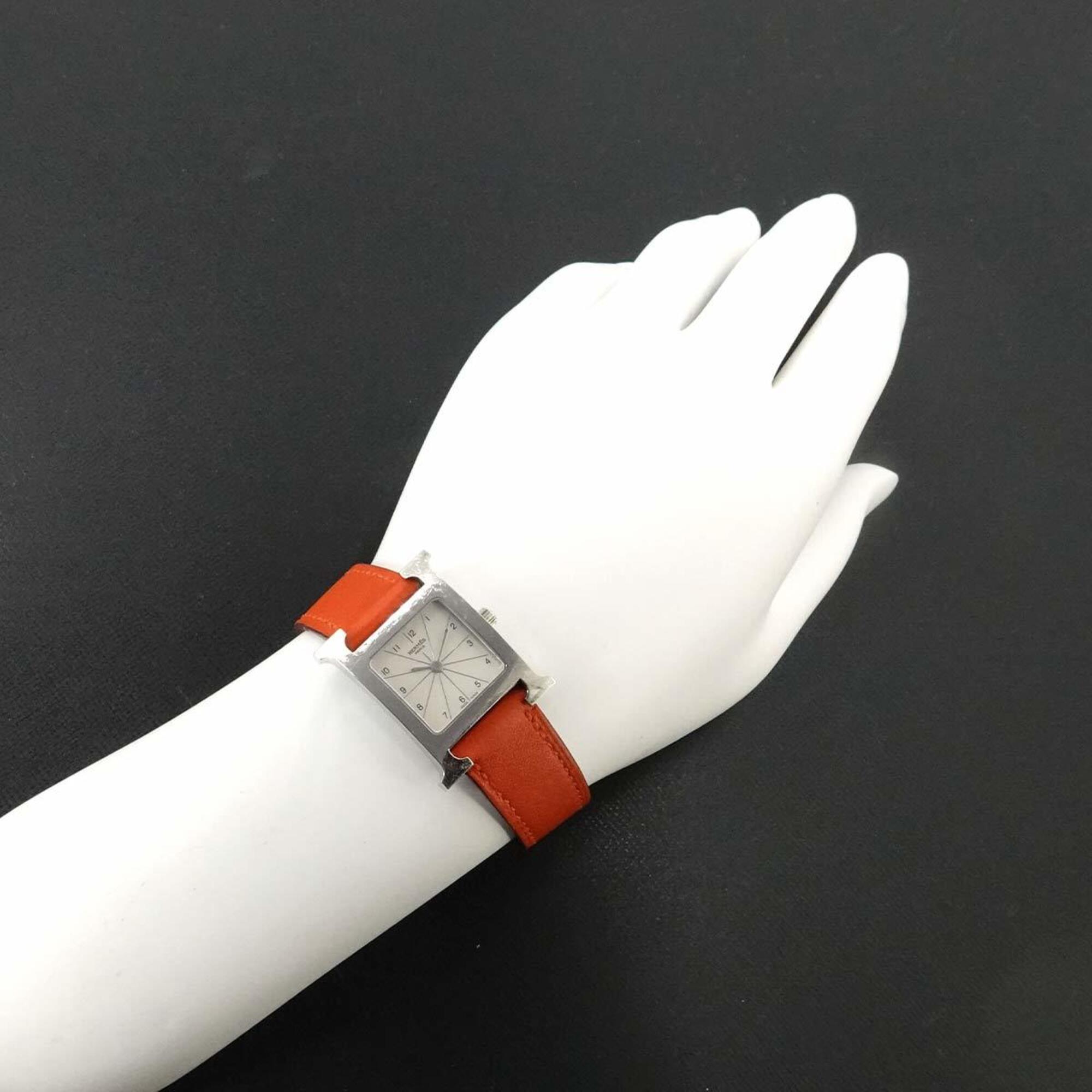 Hermes H- Silver Dial 21mm Watch