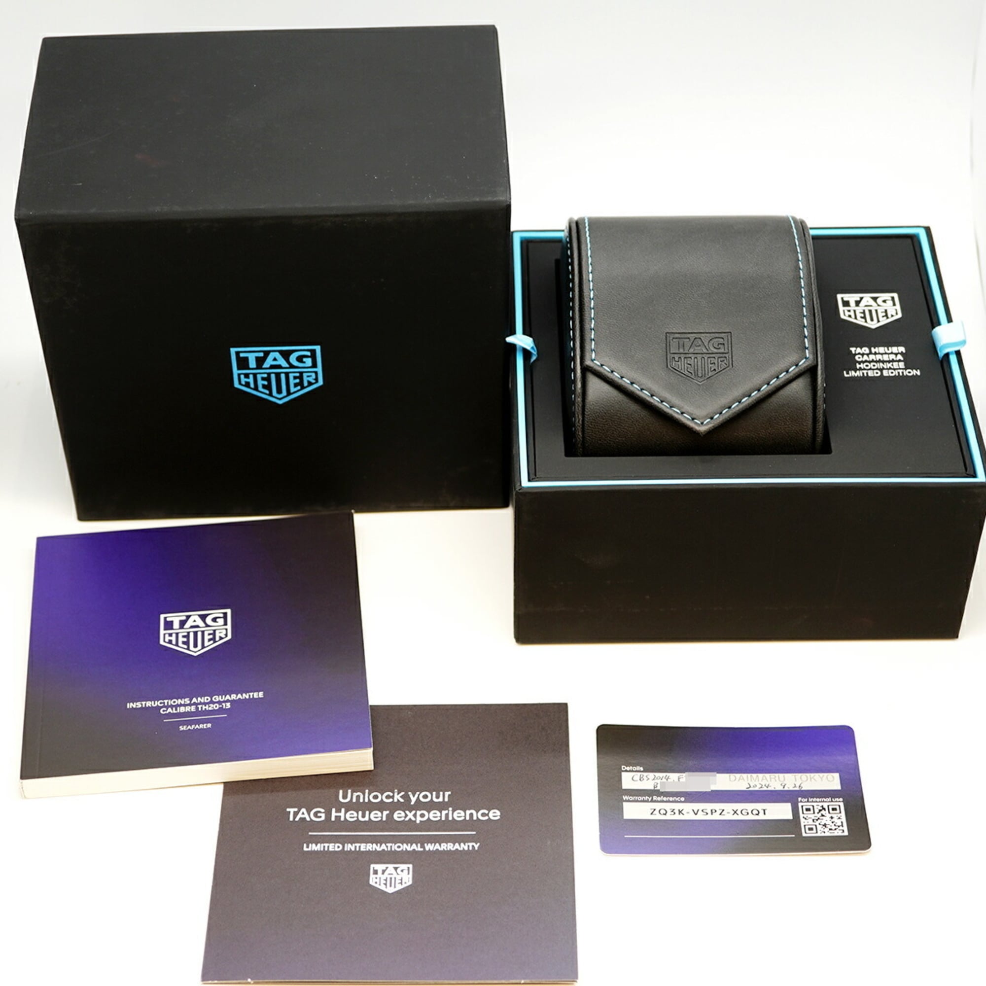 TAG Heuer Carrera Seafarer x Hodinkee CBS2014 Black Dial Men's Watch