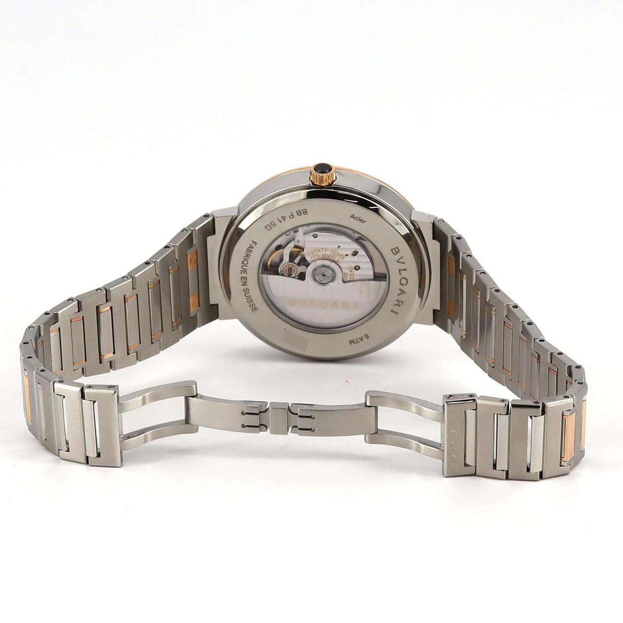 Bulgari PG Combi BBP41SG 102930 SSxPG horloge, automatisch