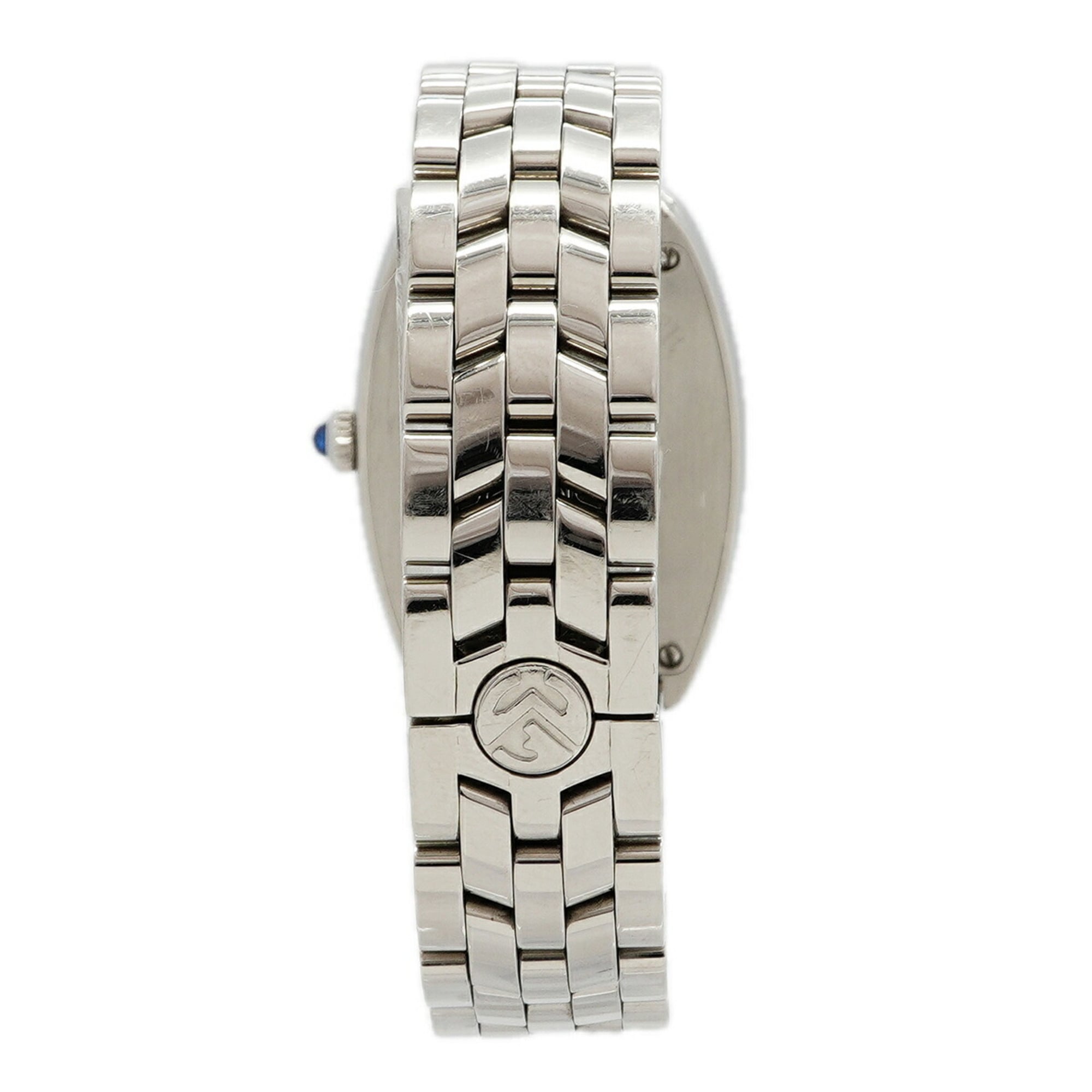 Franck Muller Tonneau Curvex 1752QZ Silver Dial 25mm Watch