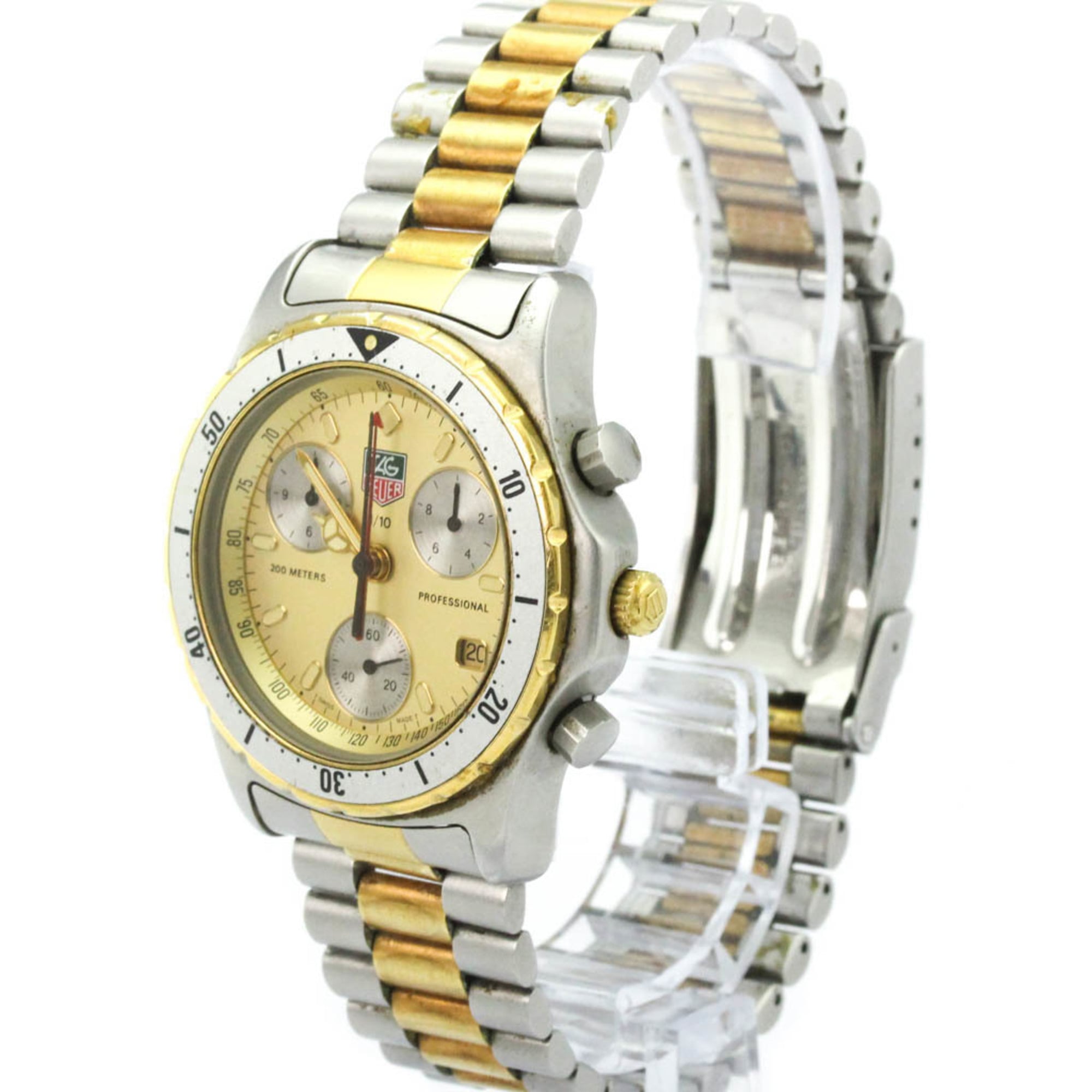 TAG HEUER Professional 200M Gold Plated Stainless Steel Quartz 575.406