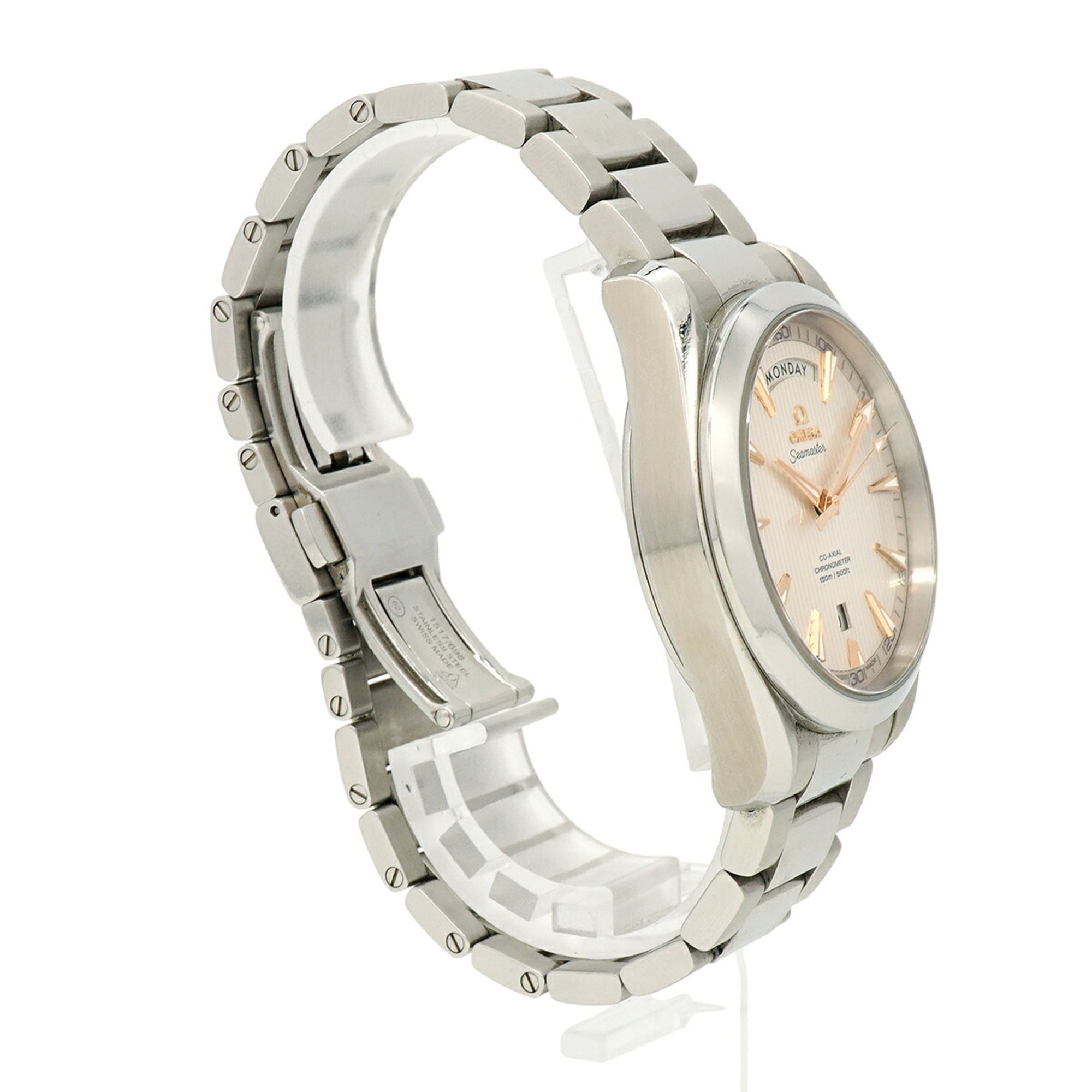 Omega Seamaster Aqua Terra Day-Date 231.10.42.22.02.001 Silver Dial 41mm Watch
