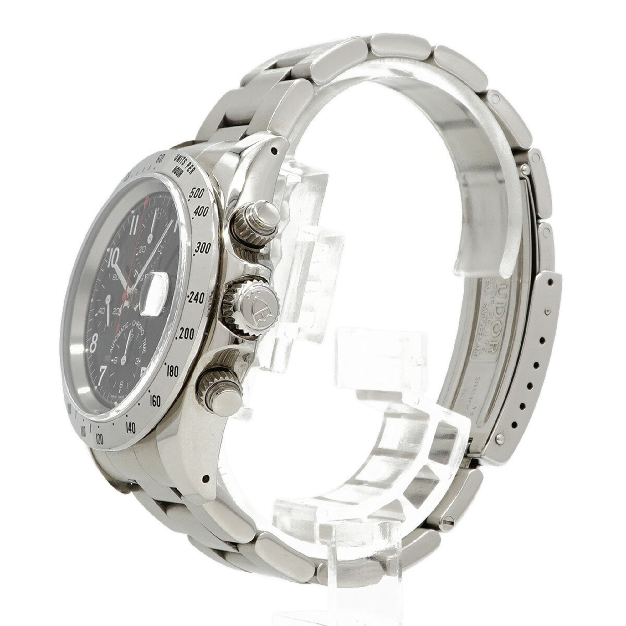 Tudor Chronotime Tiger 79280 Black Dial Men's Watch
