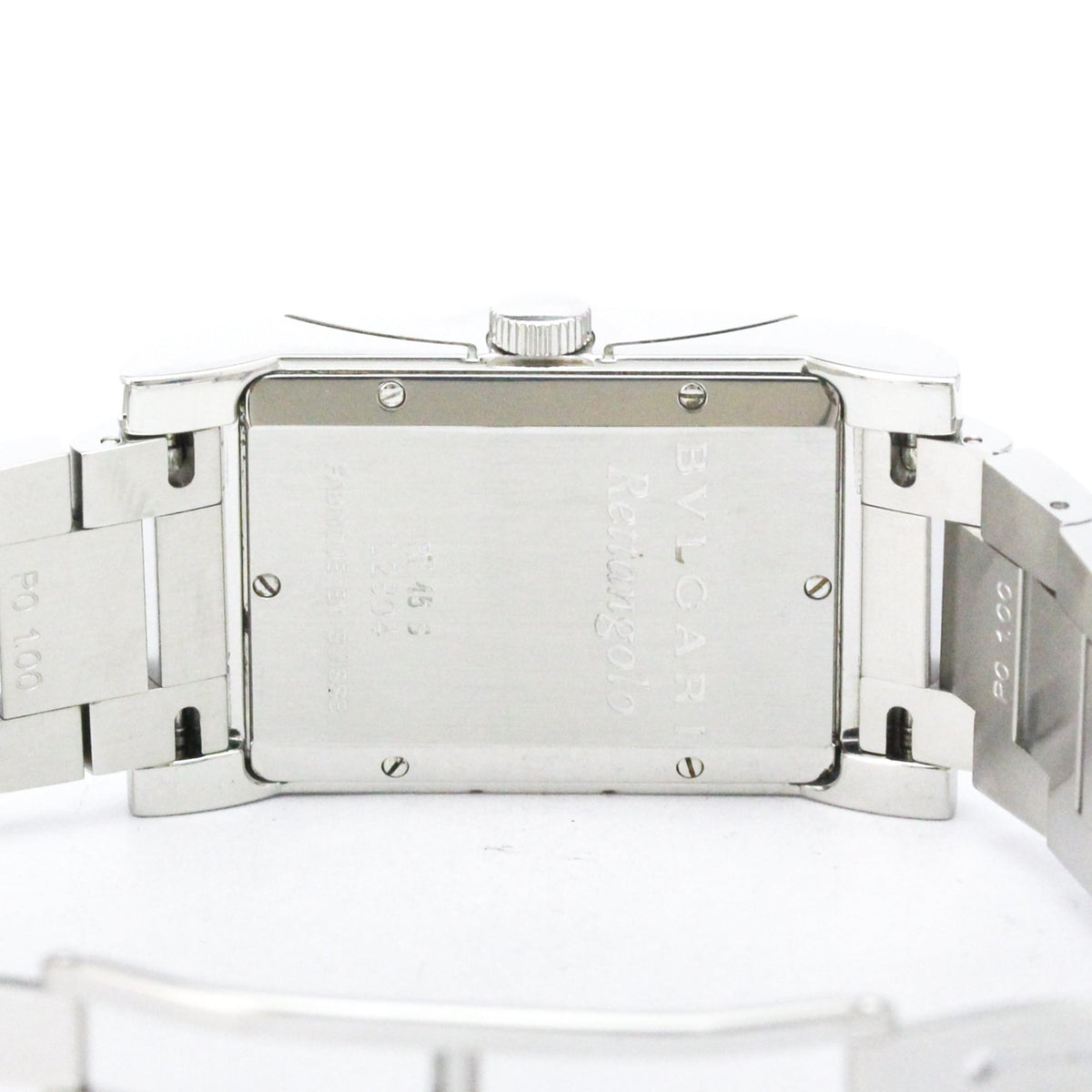 Bvlgari Rettangolo RT45S White Dial 45mm Watch