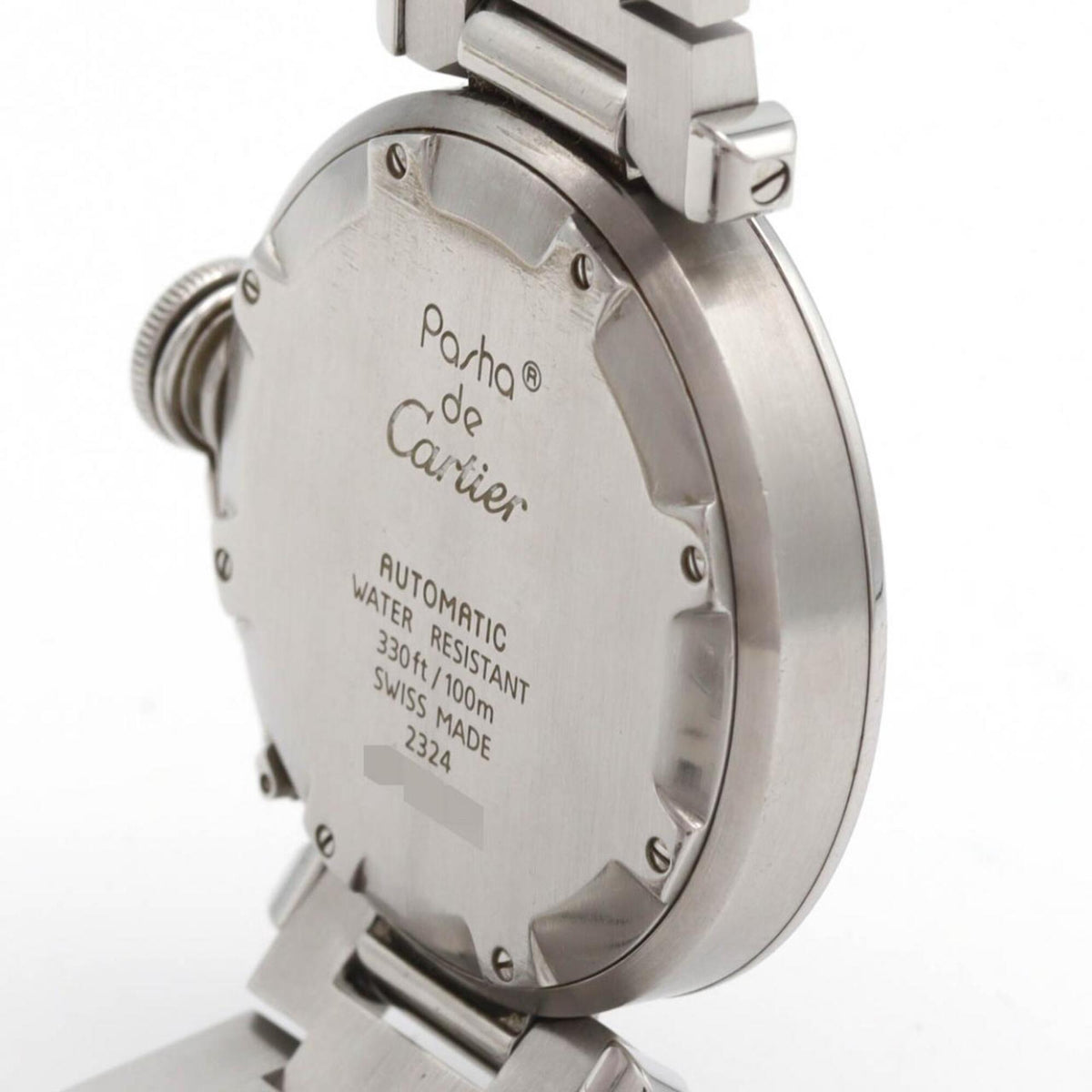 Cartier Pasha C W31024M7 Rosa Zifferblatt 35 mm Uhr
