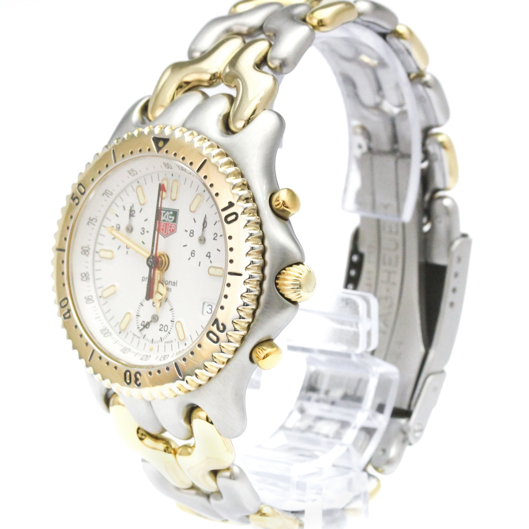 TAG Heuer Sel S35.006 White Dial 38mm Watch