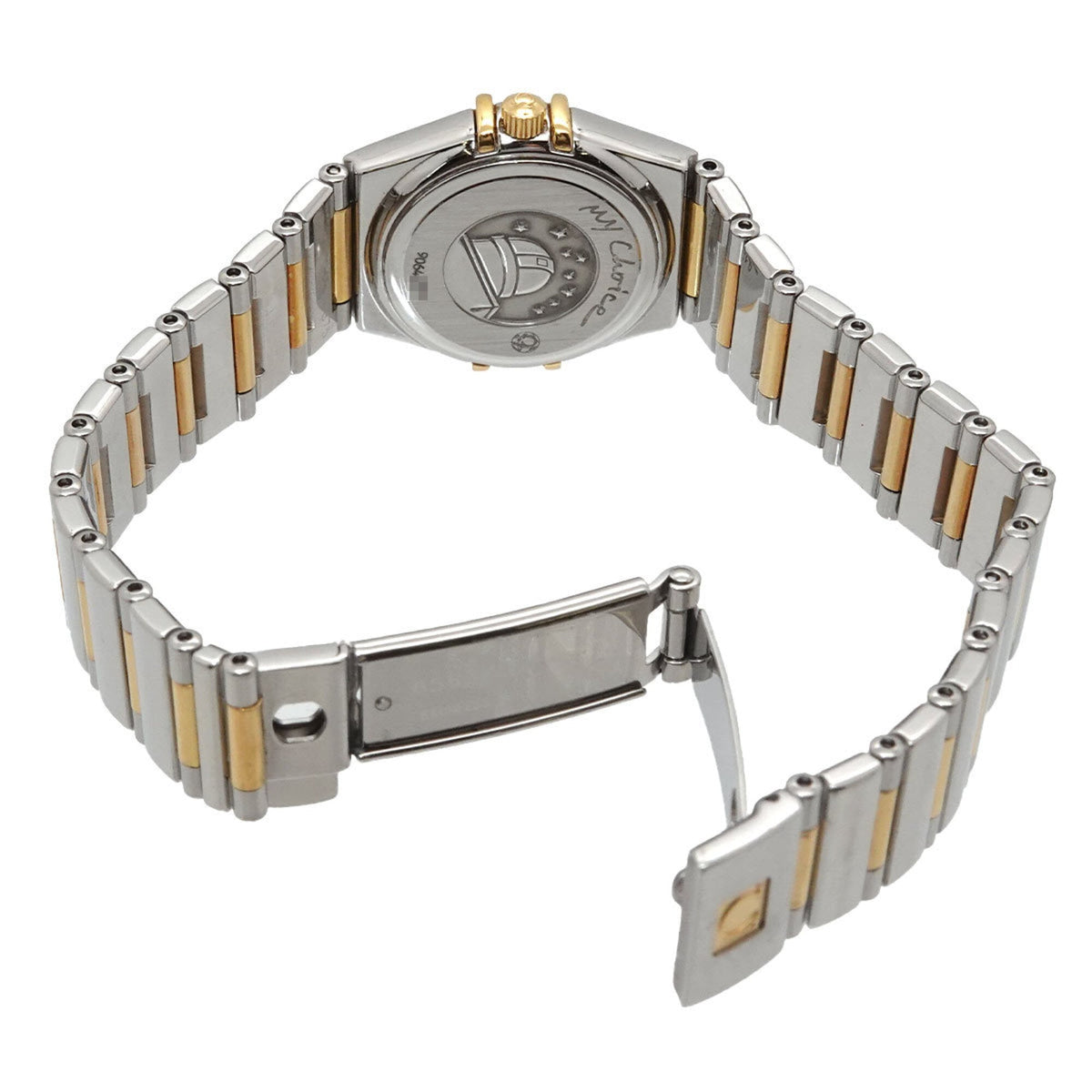 Omega Constellation Mini My Choice Iris 1365 79 Weiß Zifferblatt in Muscheloptik 23 mm Uhr