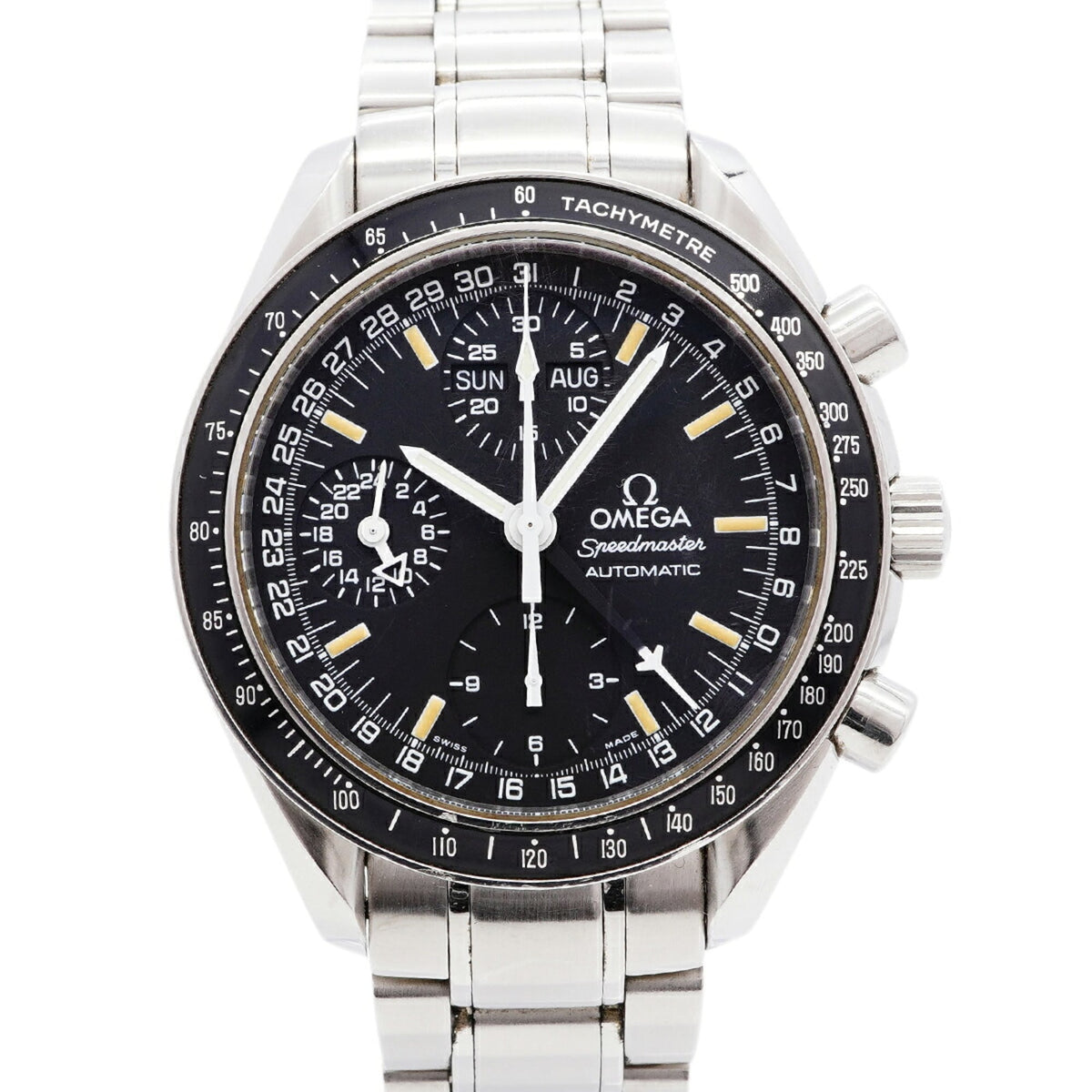 Omega Speedmaster Mark 40 Cosmos Day-Date 3520.5 Black Dial 39mm Watch