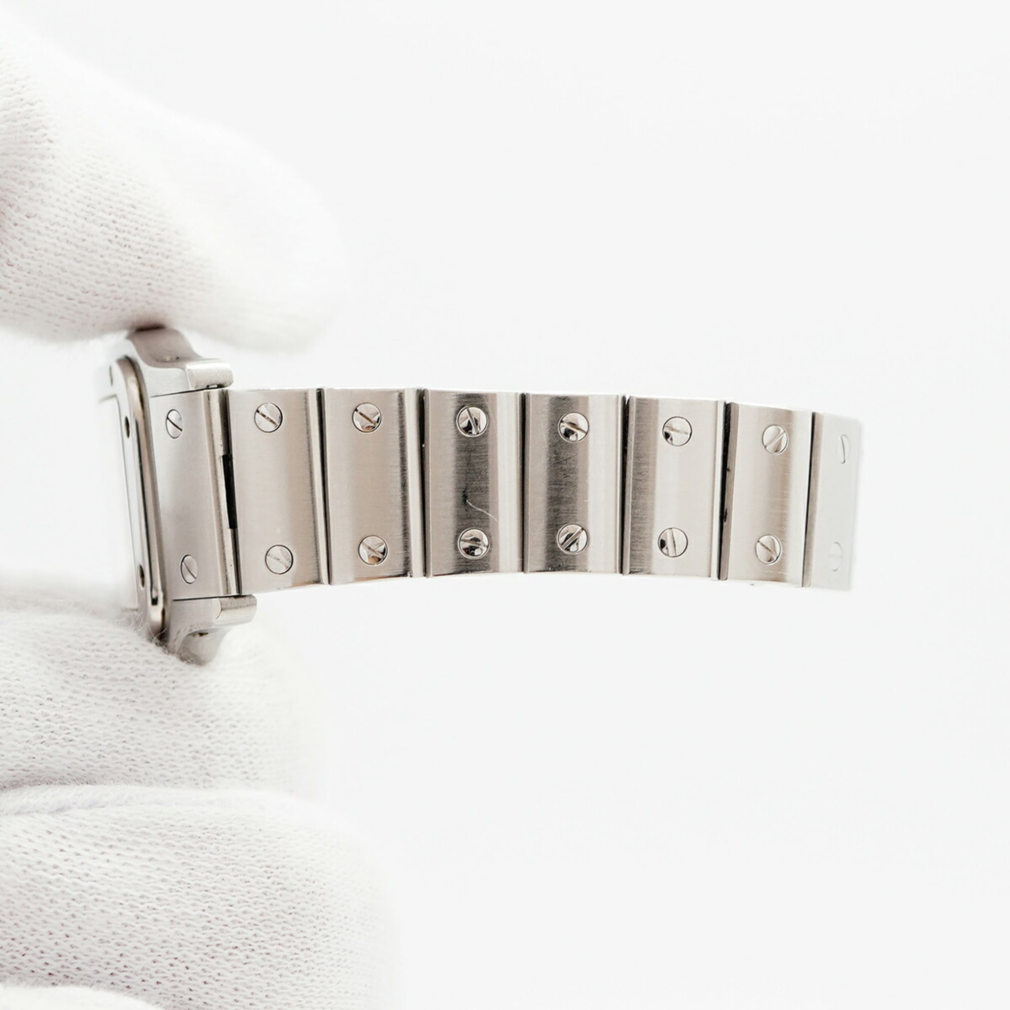 Cartier Santos W20056D6 Ivory Dial 23mm Watch