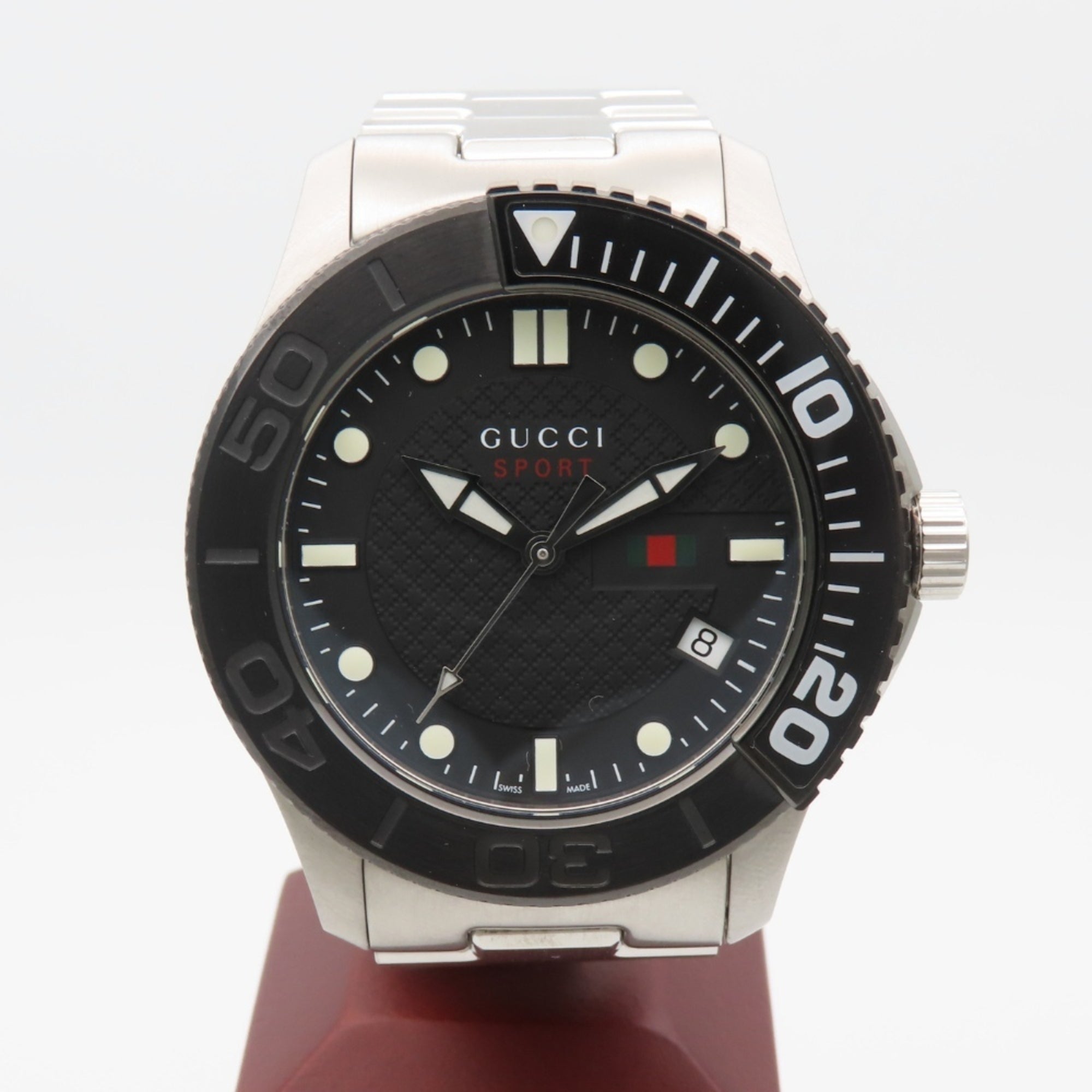 Montre Gucci Sport 126.2/YA126249 Noir Cadran 44 mm