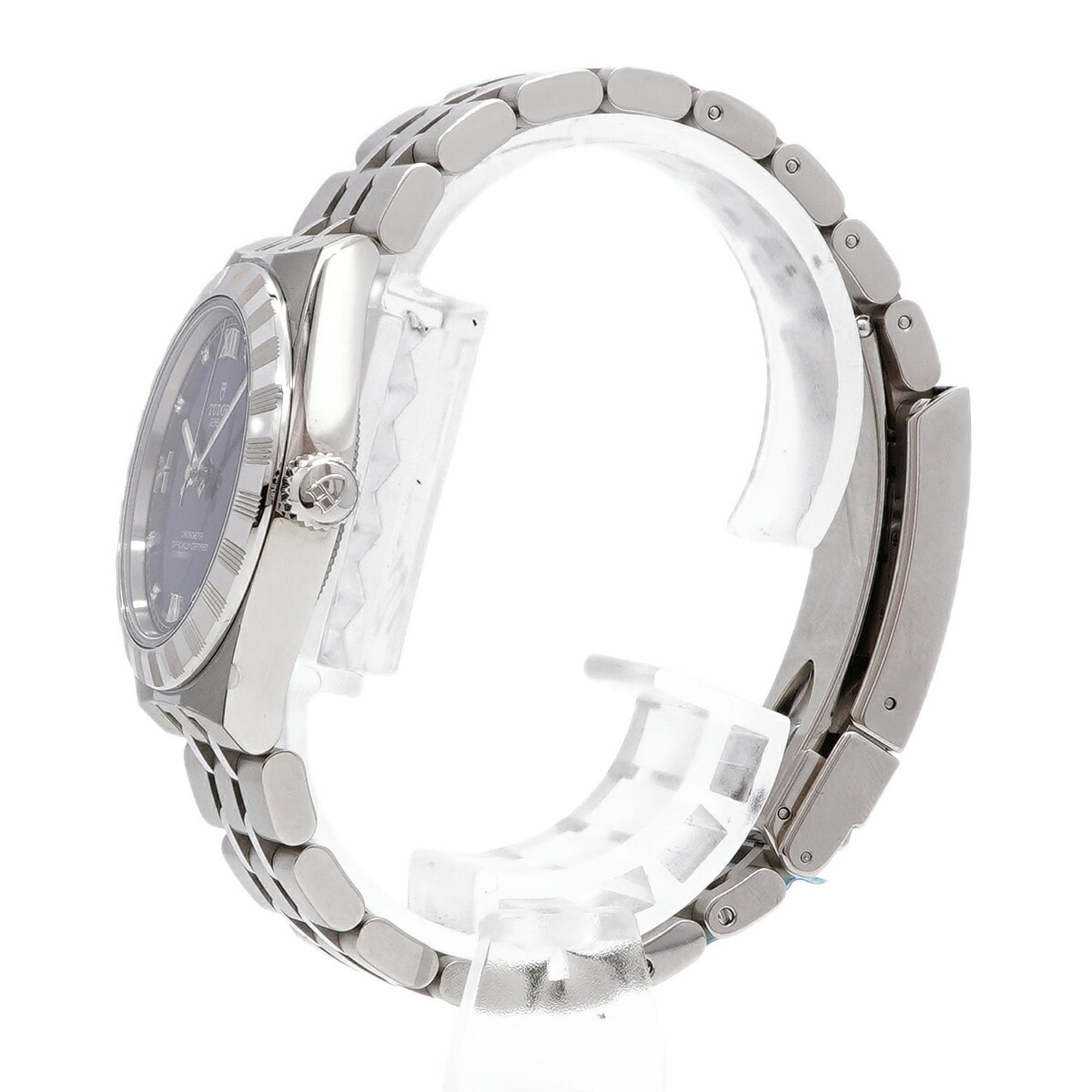 Montre Tudor Royal 8P Diamond 2830A1A0, cadran bleu, 30 mm