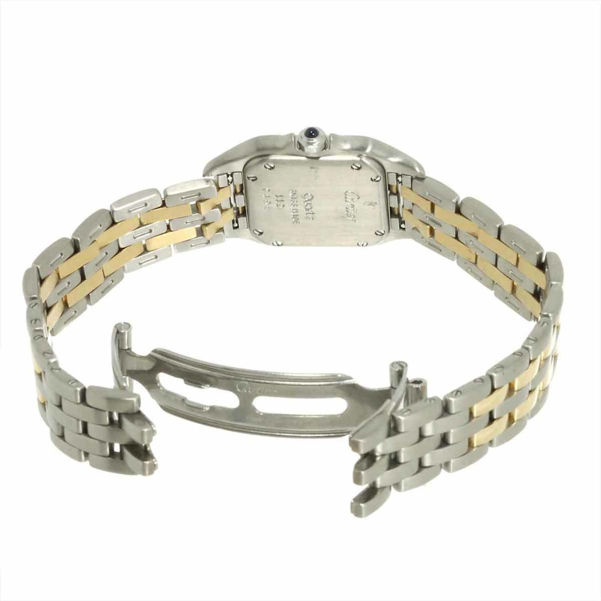 Cartier Panthère SM 2-reihig W25029B6 Elfenbein Zifferblatt 22 mm Uhr
