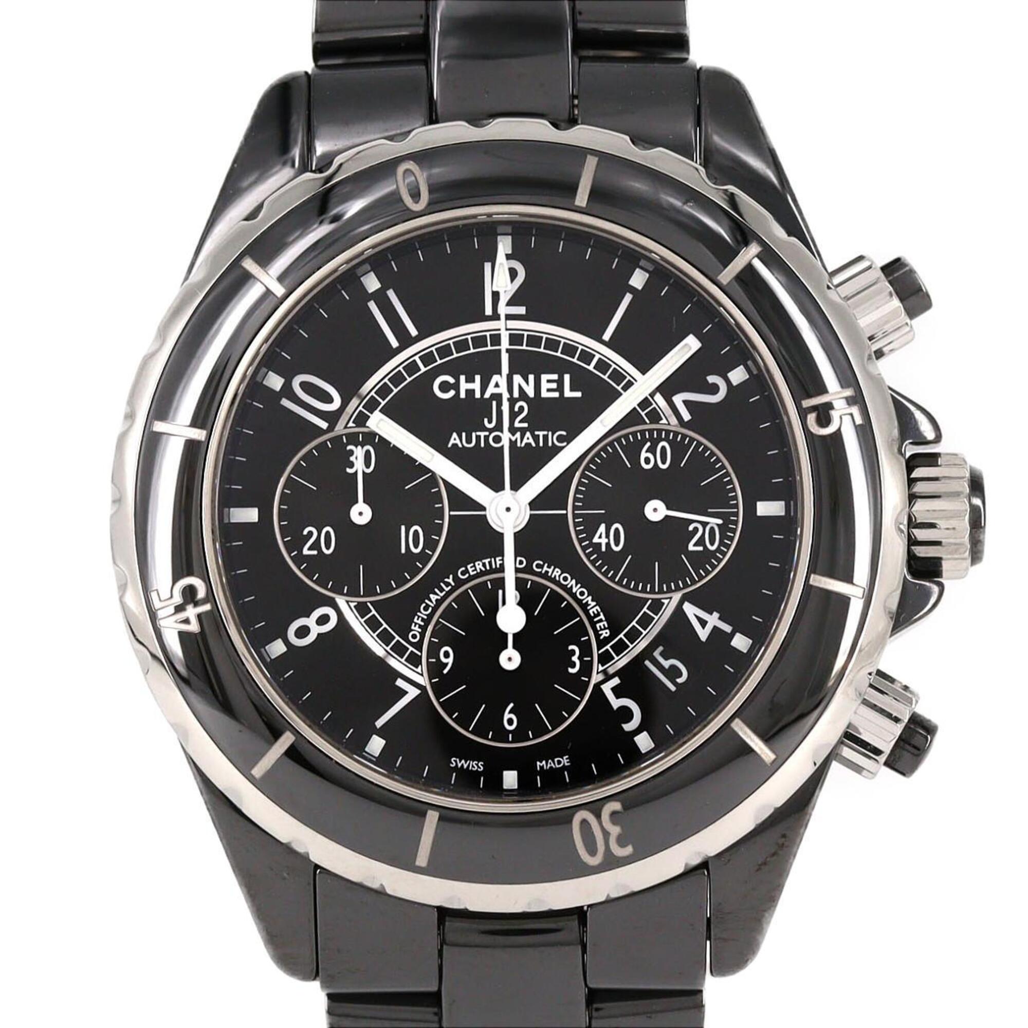 Chanel J12 Chronograph Ceramic H0940 Automatic Watch