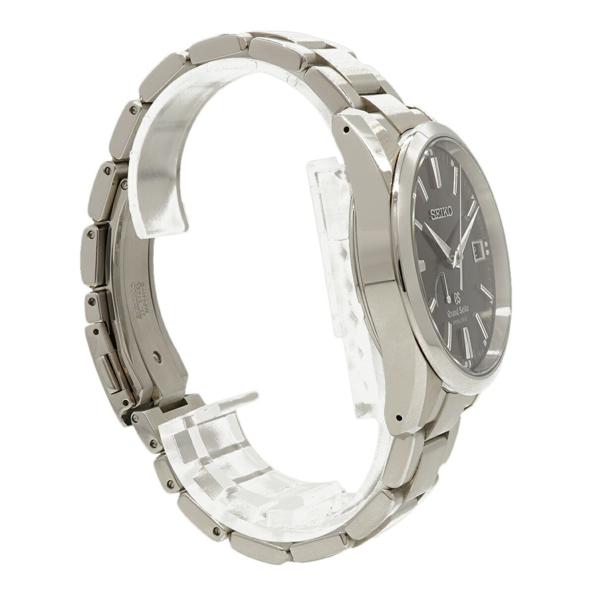 Grand Seiko SBGA101 9R65-0BM0 Herrenuhr Schwarz Zifferblatt