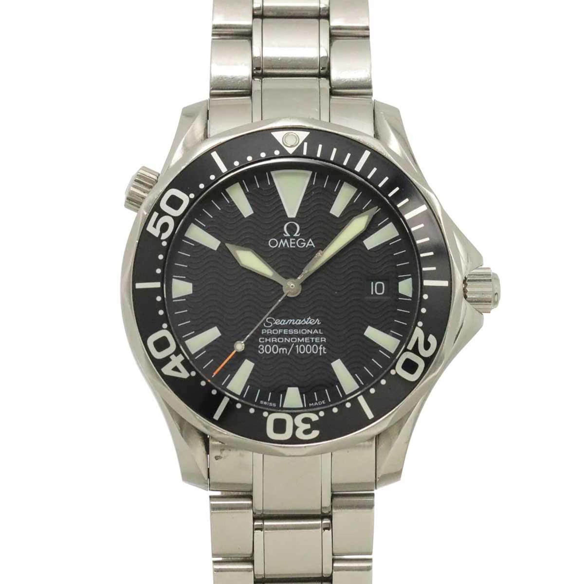 Omega Seamaster Professional 300m 2254 50 Black Dial 41mm Watch