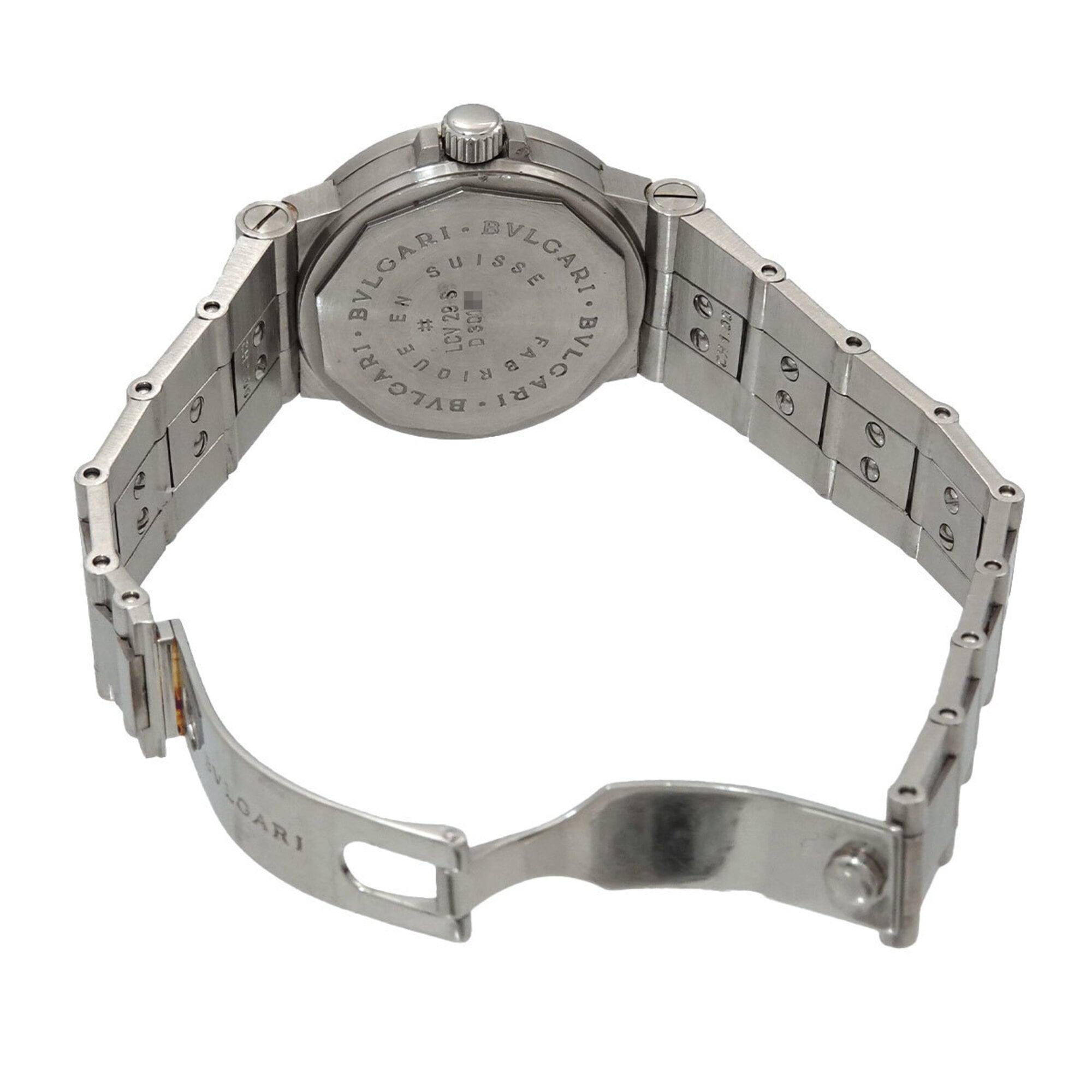 Bvlgari Bulgari BVLGARI Diagono Sport LCV29S Black Dial 29mm Watch