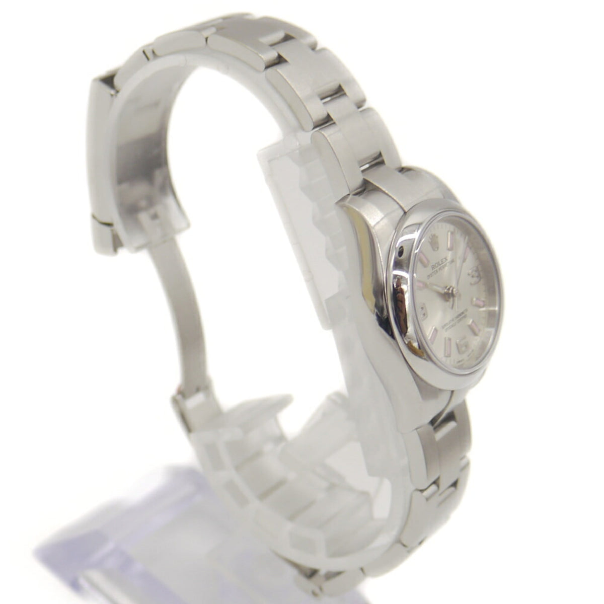 Rolex Oyster Perpetual 176200 Silver Dial 26mm Watch