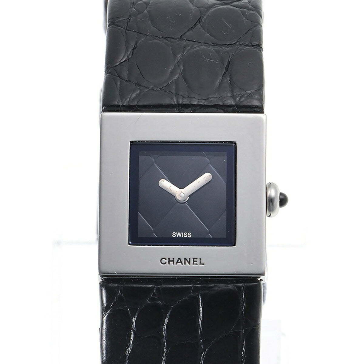 Chanel Matelassé H0116 Schwarz Zifferblatt 19 mm Uhr