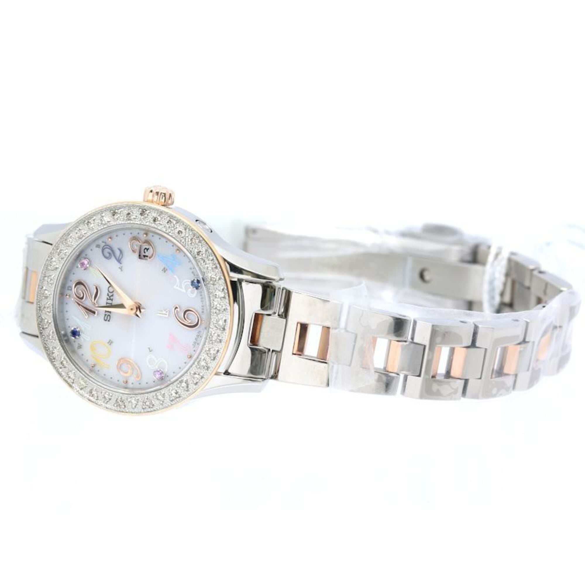 SEIKO Lukia Diamond Limited Edition SSVW069 1B22-0BX0 Women's Watch Stainless Steel /40416