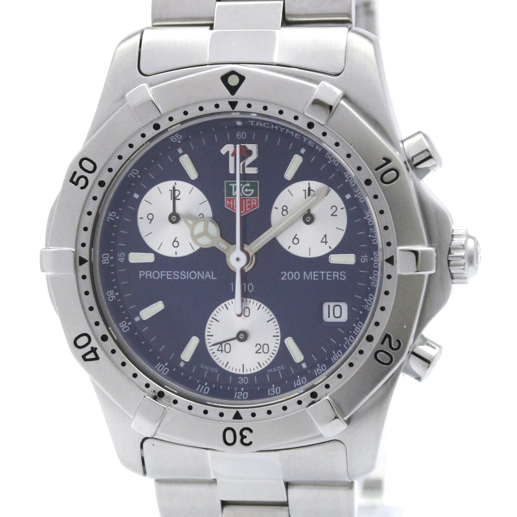 TAG Heuer 2000 Series CK1112 Blue Dial 37mm Watch