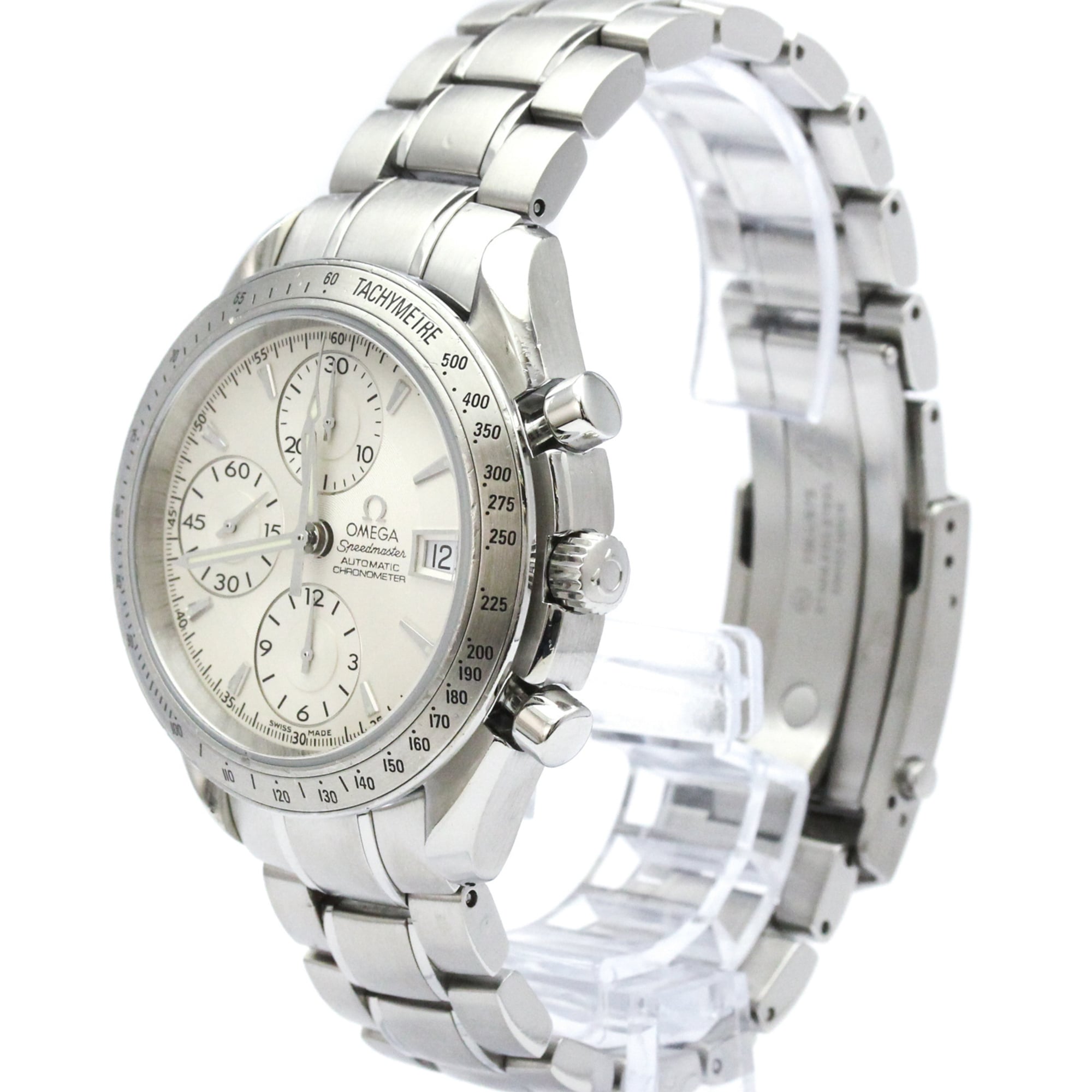 Omega Speedmaster 3211.3 Silver Dial 40mm Watch
