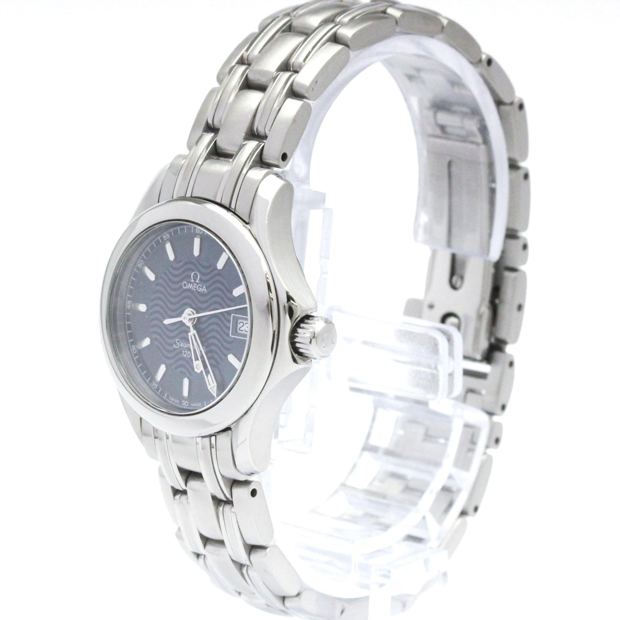 Omega Seamaster 2581.81 Blue Dial 26mm Watch