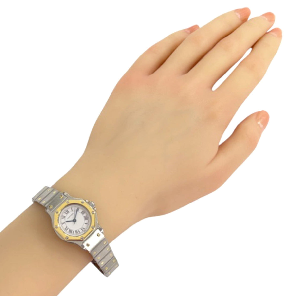 Cartier Santos Octagon 0907 Dial 24mm Watch