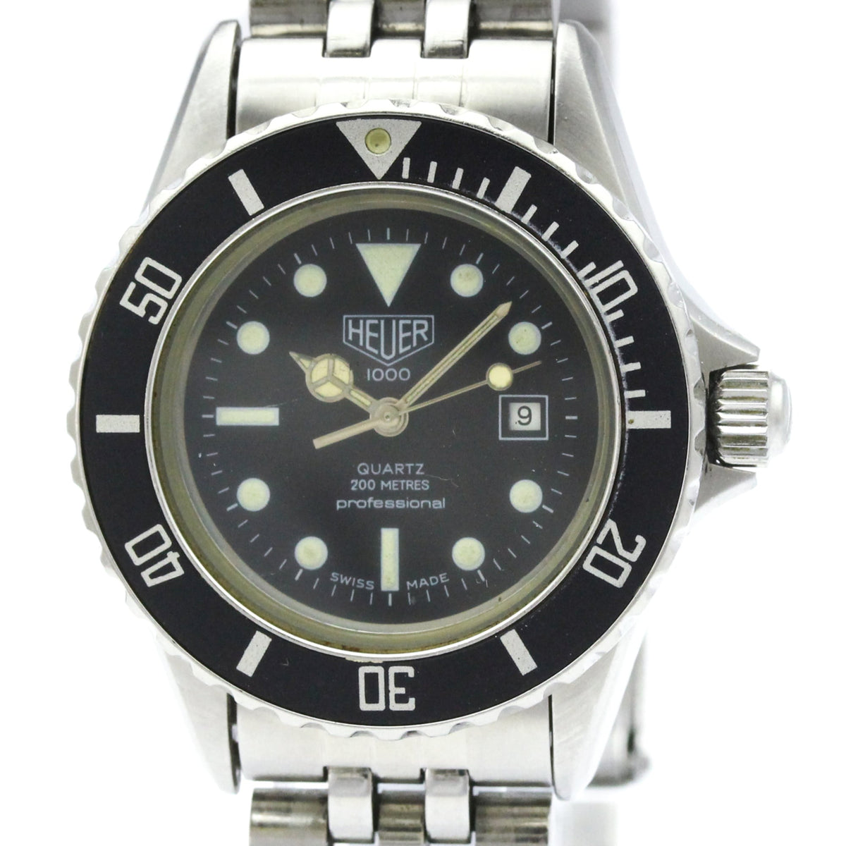 TAG Heuer Professional 980015 Black Dial 32mm Watch