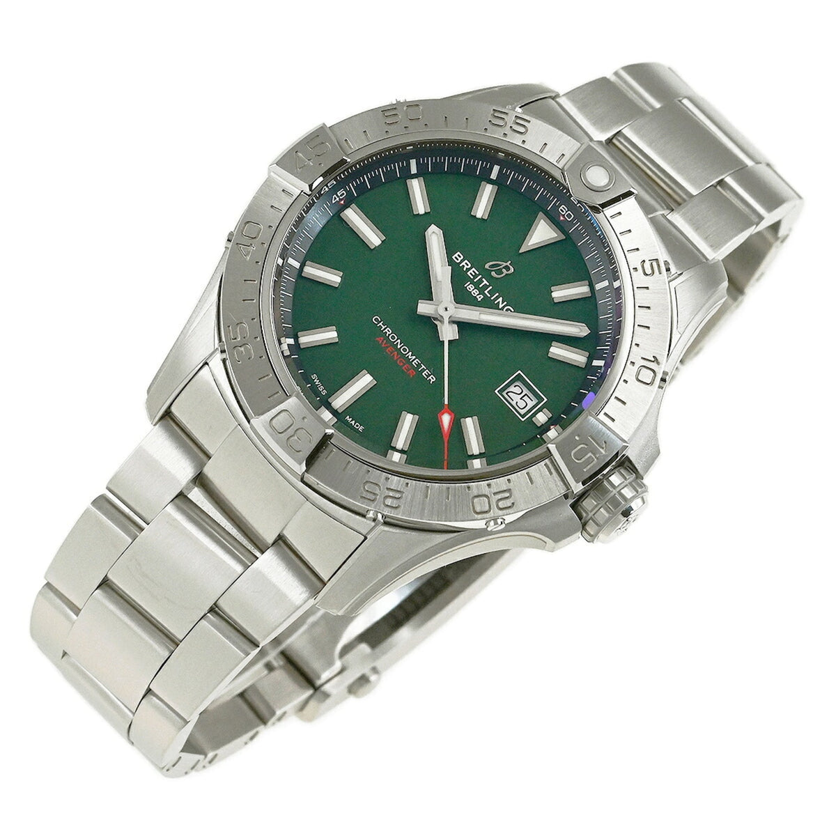 Breitling Avenger A17328101L1A1 (A17328) Green Dial 42mm Watch