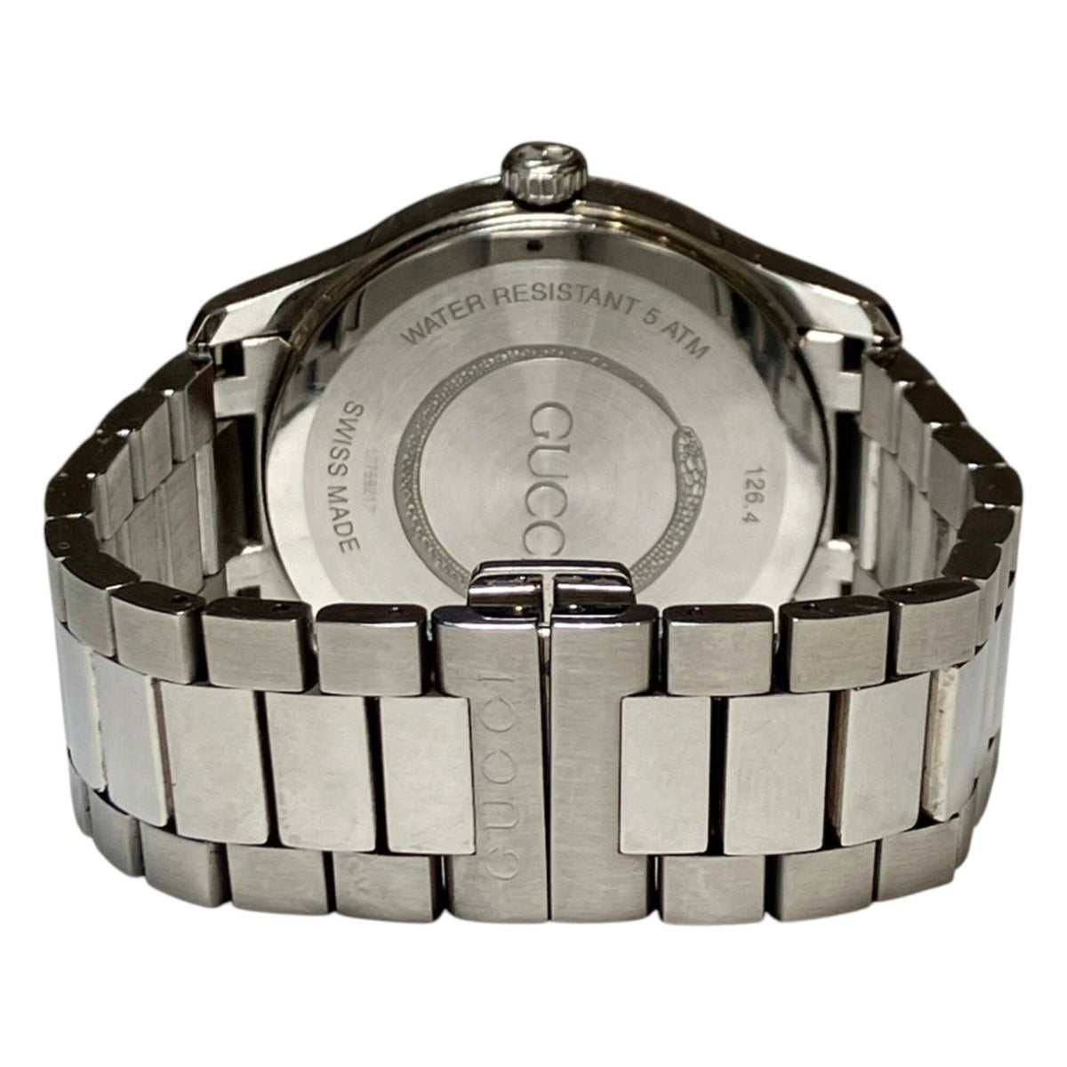 Gucci G-Timeless 126.4 Schwarz Zifferblatt 38 mm Uhr