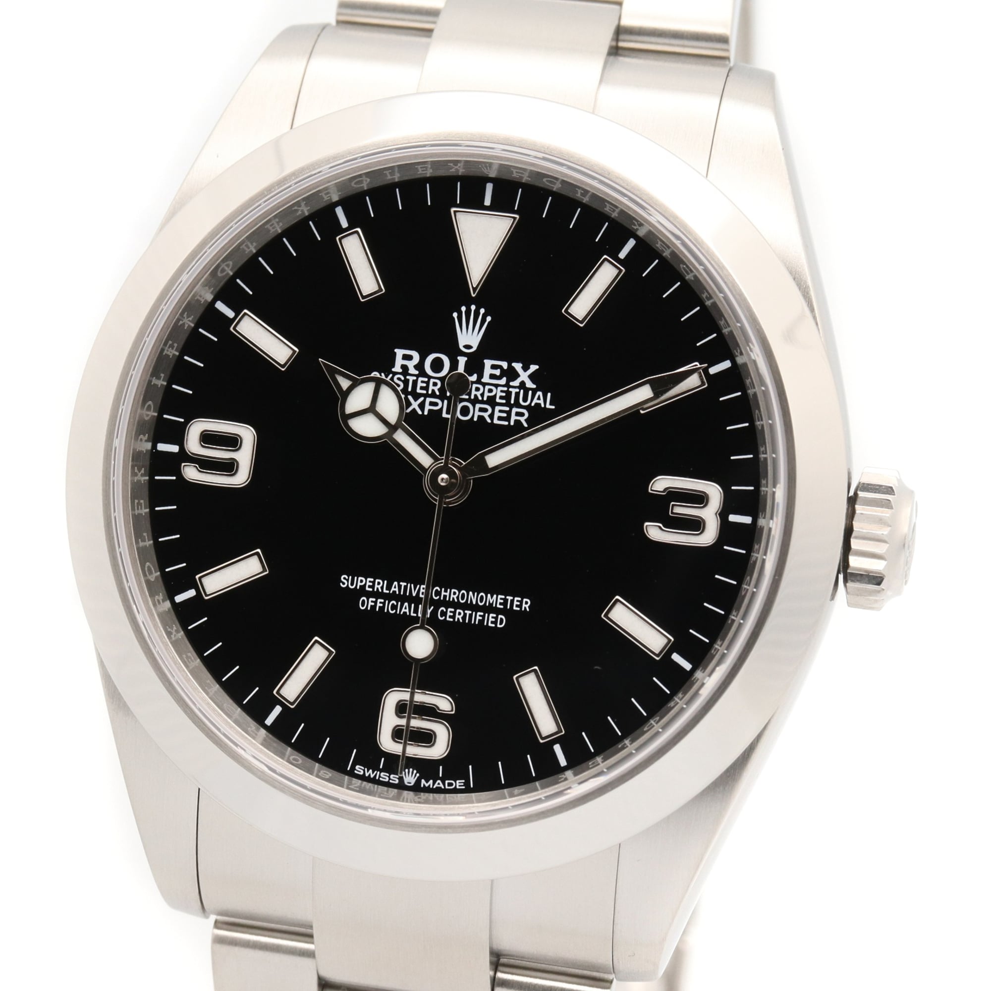 Rolex Explorer 224270 Black Dial 40mm Watch