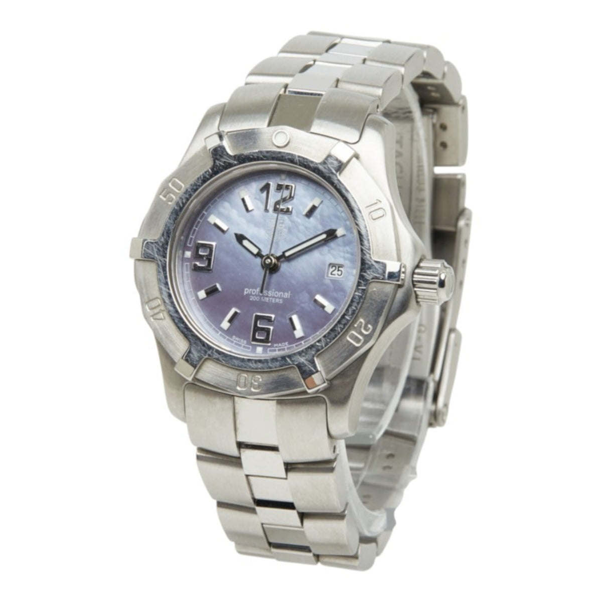 TAG Heuer Exclusive Datum WN1318 Blaues Zifferblatt 28 mm Uhr