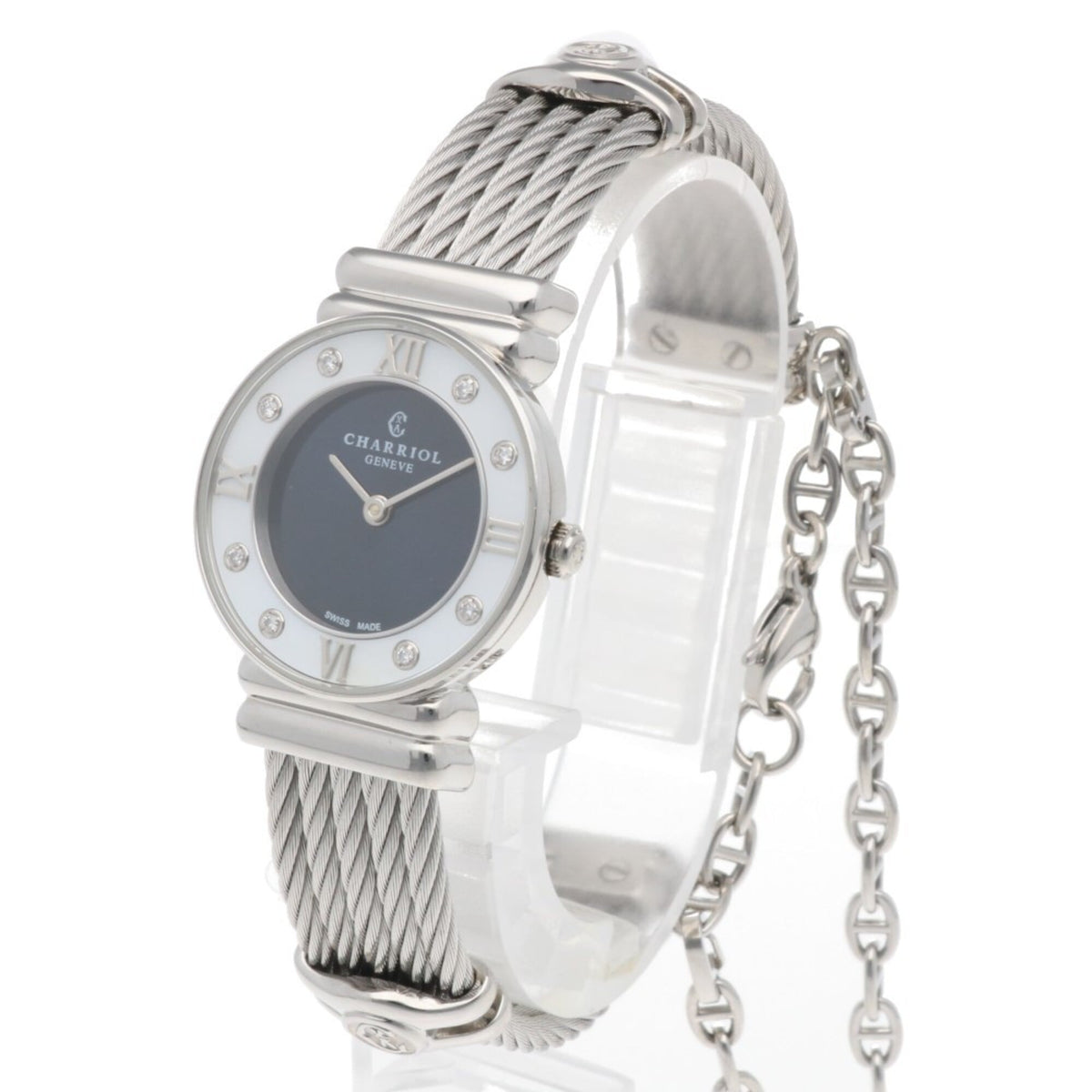 Charriol Saint-Tropez ST028.3 Navy Dial 24mm Watch